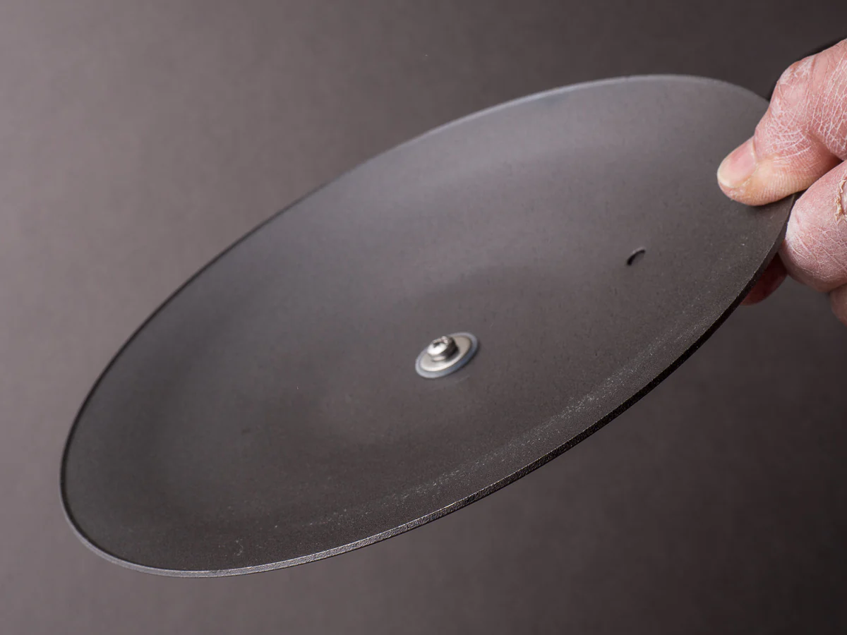 Netherton Foundry - Spun Iron - 8" "Glamping" Frying Pan - Oven Safe - Metal Lid - Image 11