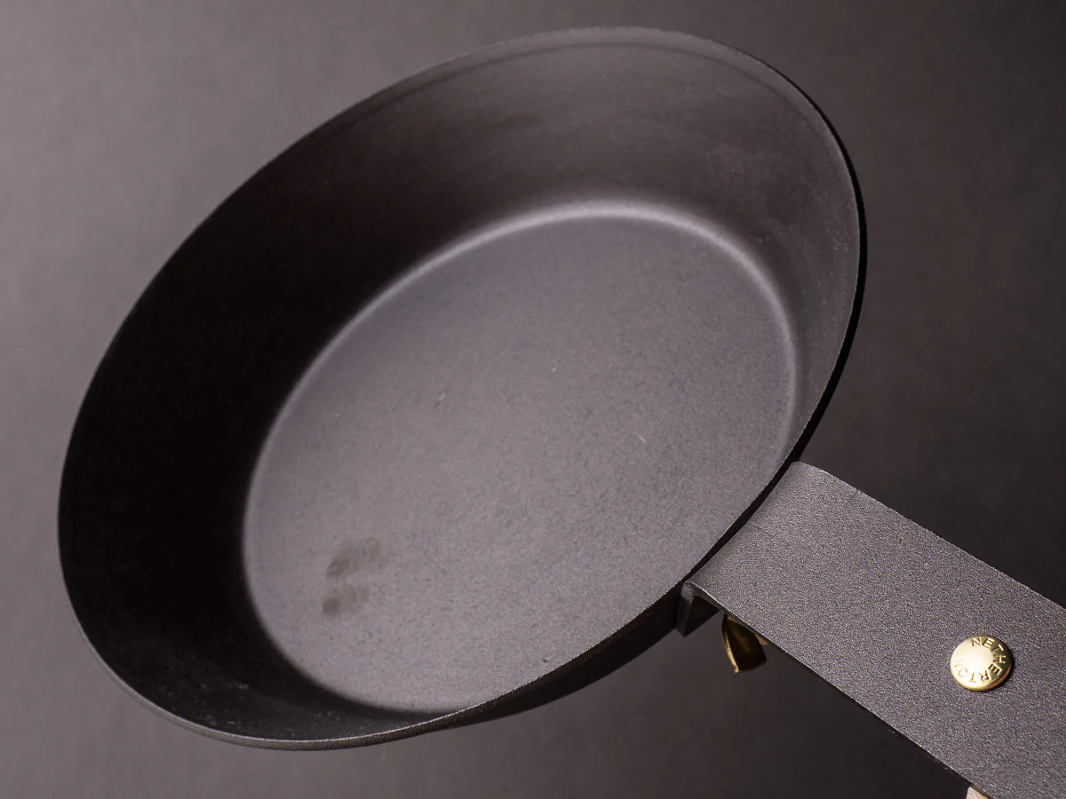 Netherton Foundry - Spun Iron - 8" "Glamping" Frying Pan - Oven Safe - Metal Lid - Image 8