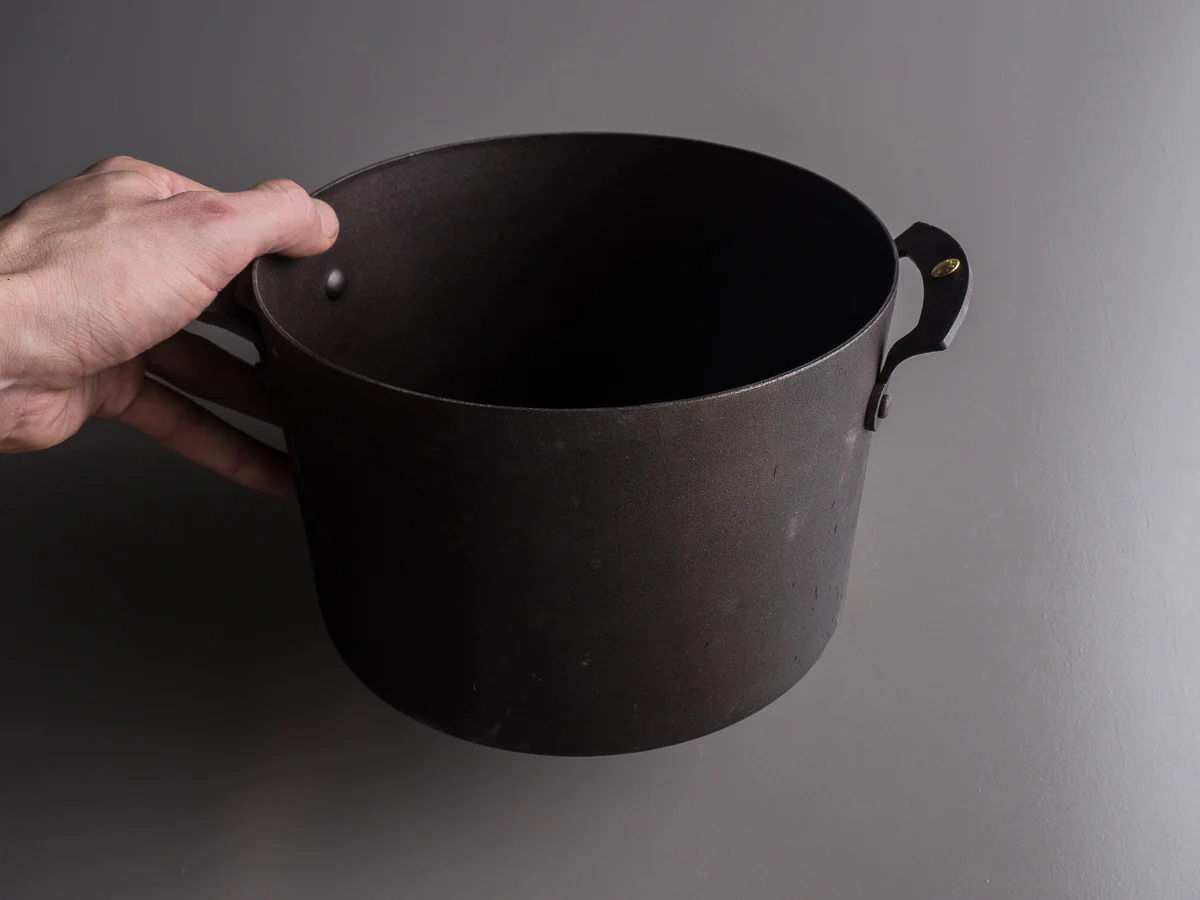 Netherton Foundry - Spun Iron - 8" Stock Pot - Image 3