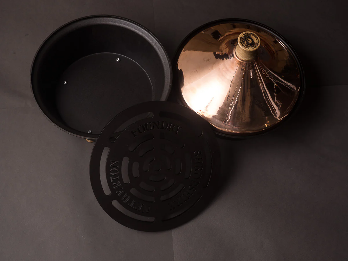 Netherton Foundry - Spun Iron & Copper - Outdoor Cooking Hob, Iron Pot, Copper Tagine - Image 4