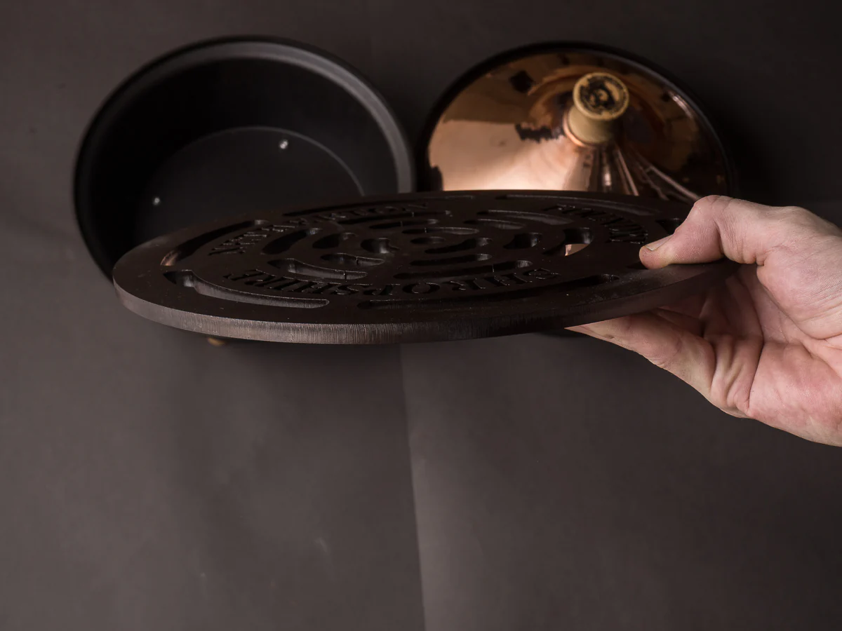 Netherton Foundry - Spun Iron & Copper - Outdoor Cooking Hob, Iron Pot, Copper Tagine - Image 5