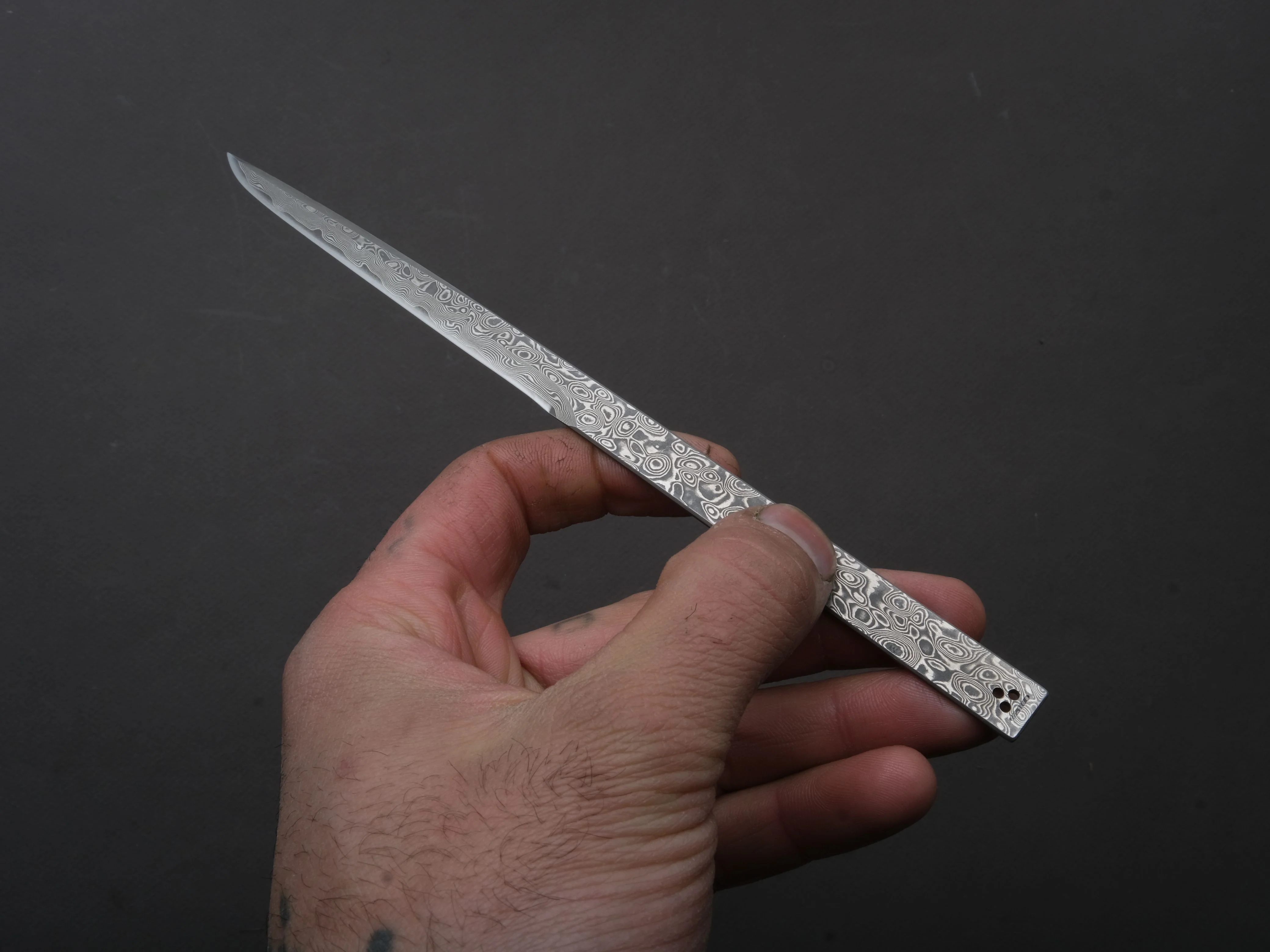Nigara - Anmon - Damascus - Paper Knife - Image 5