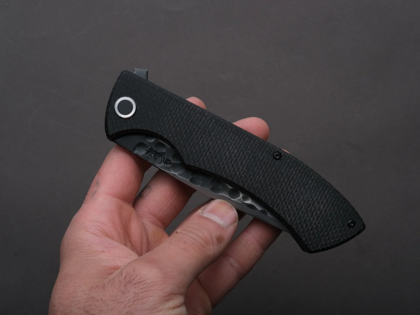 Nigara Hamono - Folding Knife - SG2 - Micarta Handle - Image 4