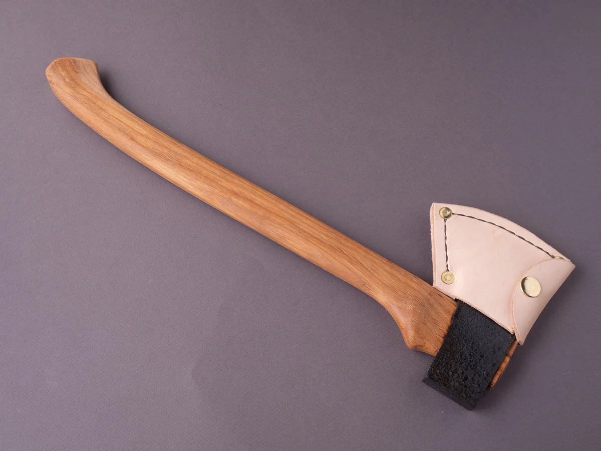 Northeast Axe & Tool - 12oz Small Pack Axe - 1050 Carbon - 16" Hickory Handle - Image 2