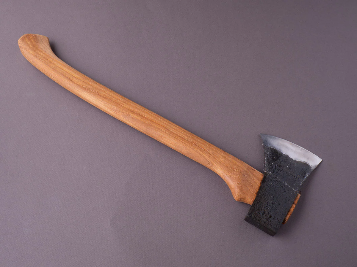 Northeast Axe & Tool - 12oz Small Pack Axe - 1050 Carbon - 16" Hickory Handle - Image 4