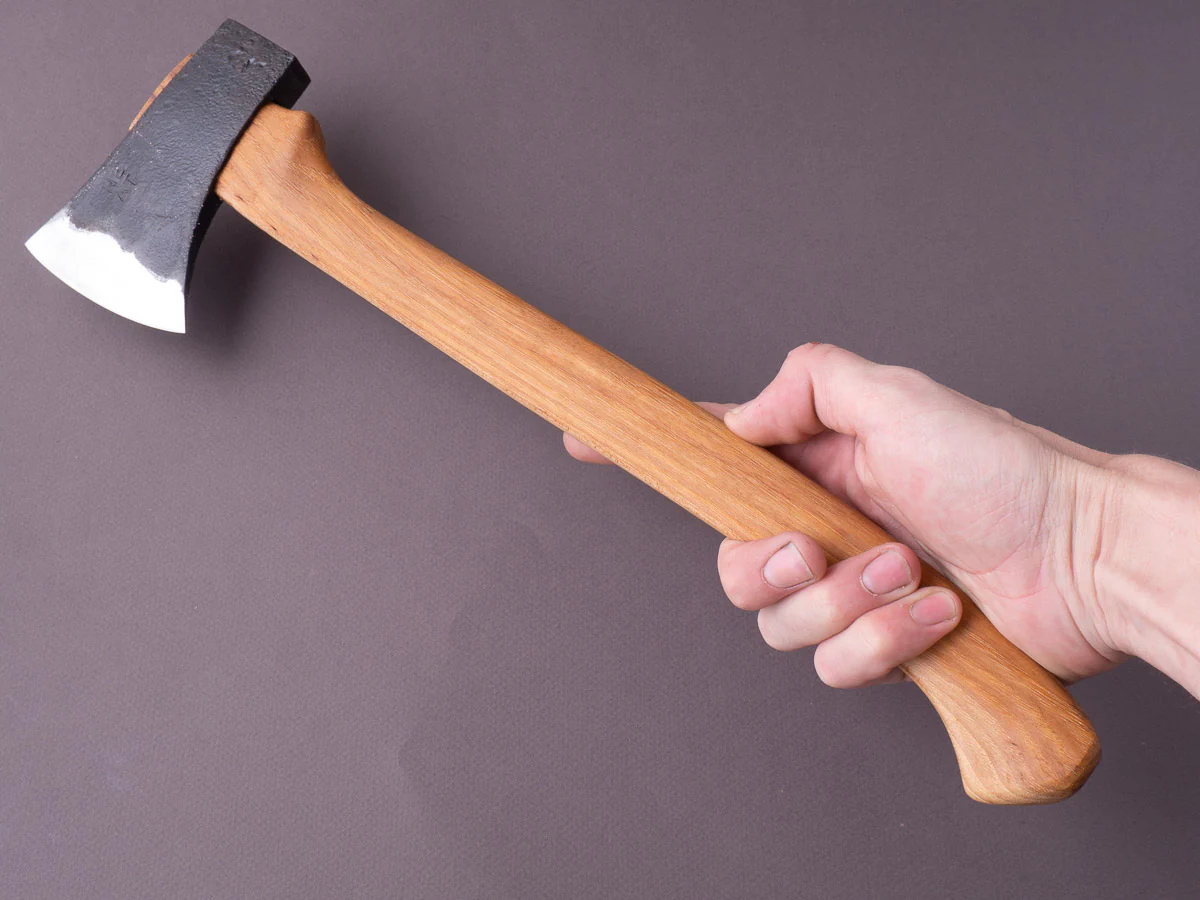 Northeast Axe & Tool - 12oz Small Pack Axe - 1050 Carbon - 16" Hickory Handle - Image 8