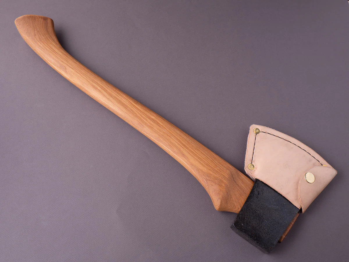 Northeast Axe & Tool - 1lb 12oz Canoe Axe - 1050 Carbon - 20" Hickory Handle - Image 3