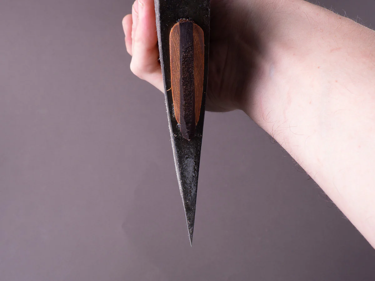 Northeast Axe & Tool - 1lb 12oz Canoe Axe - 1050 Carbon - 20" Hickory Handle - Image 7