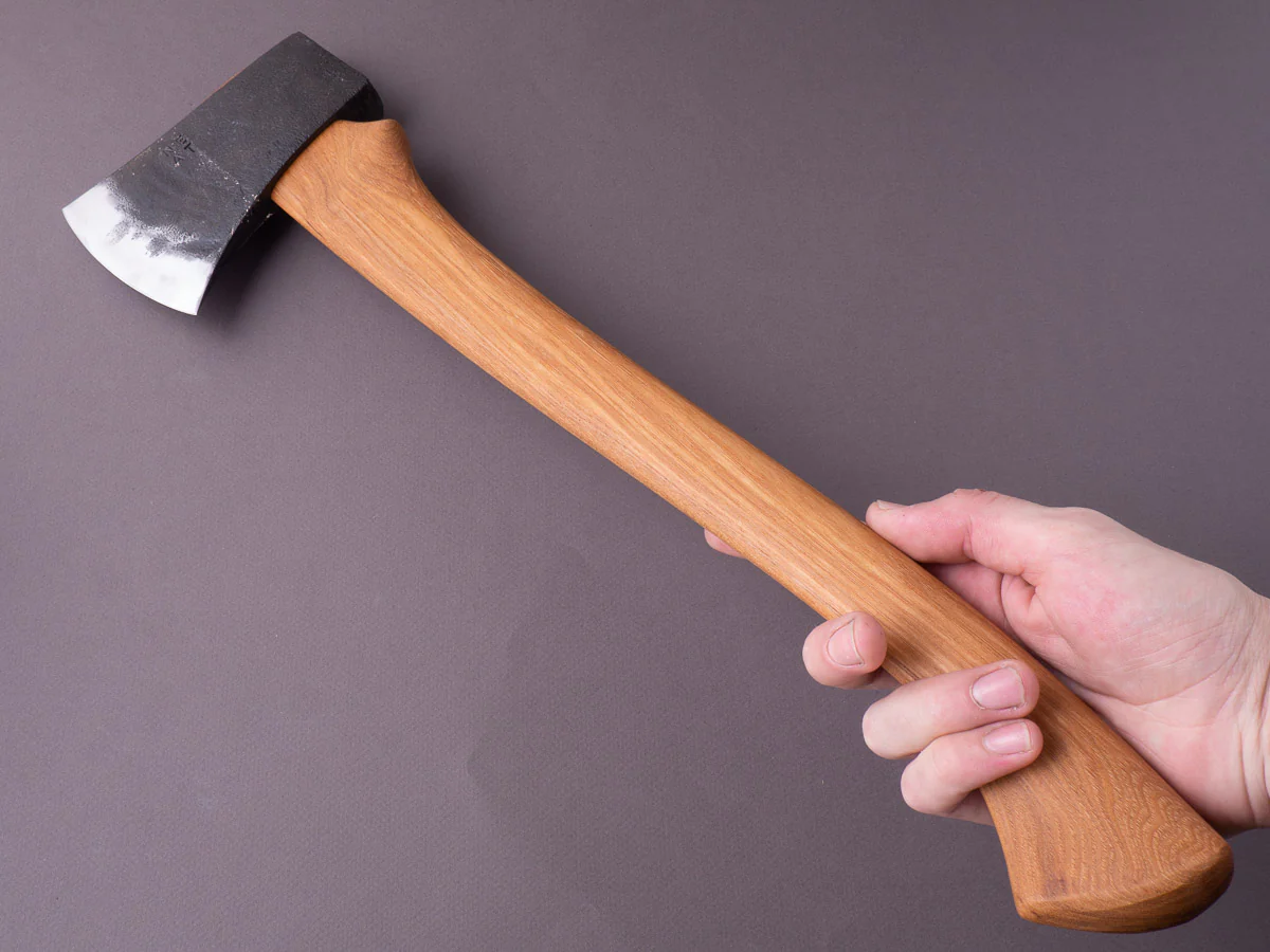 Northeast Axe & Tool - 1lb 12oz Canoe Axe - 1050 Carbon - 20" Hickory Handle - Image 9