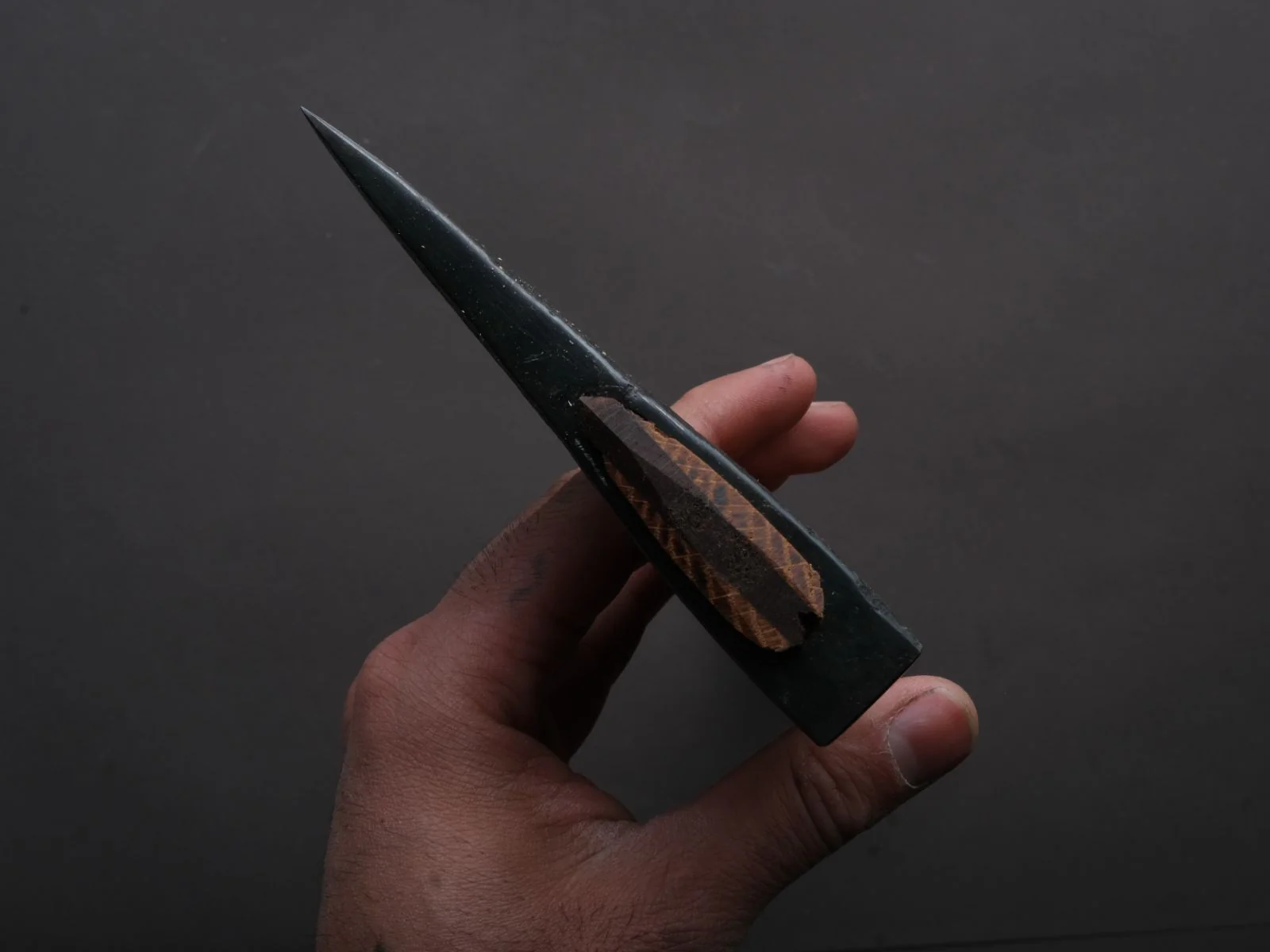 Northeast Axe & Tool - 1lb Camp Axe - 1055 Carbon - Hickory Handle - Image 6