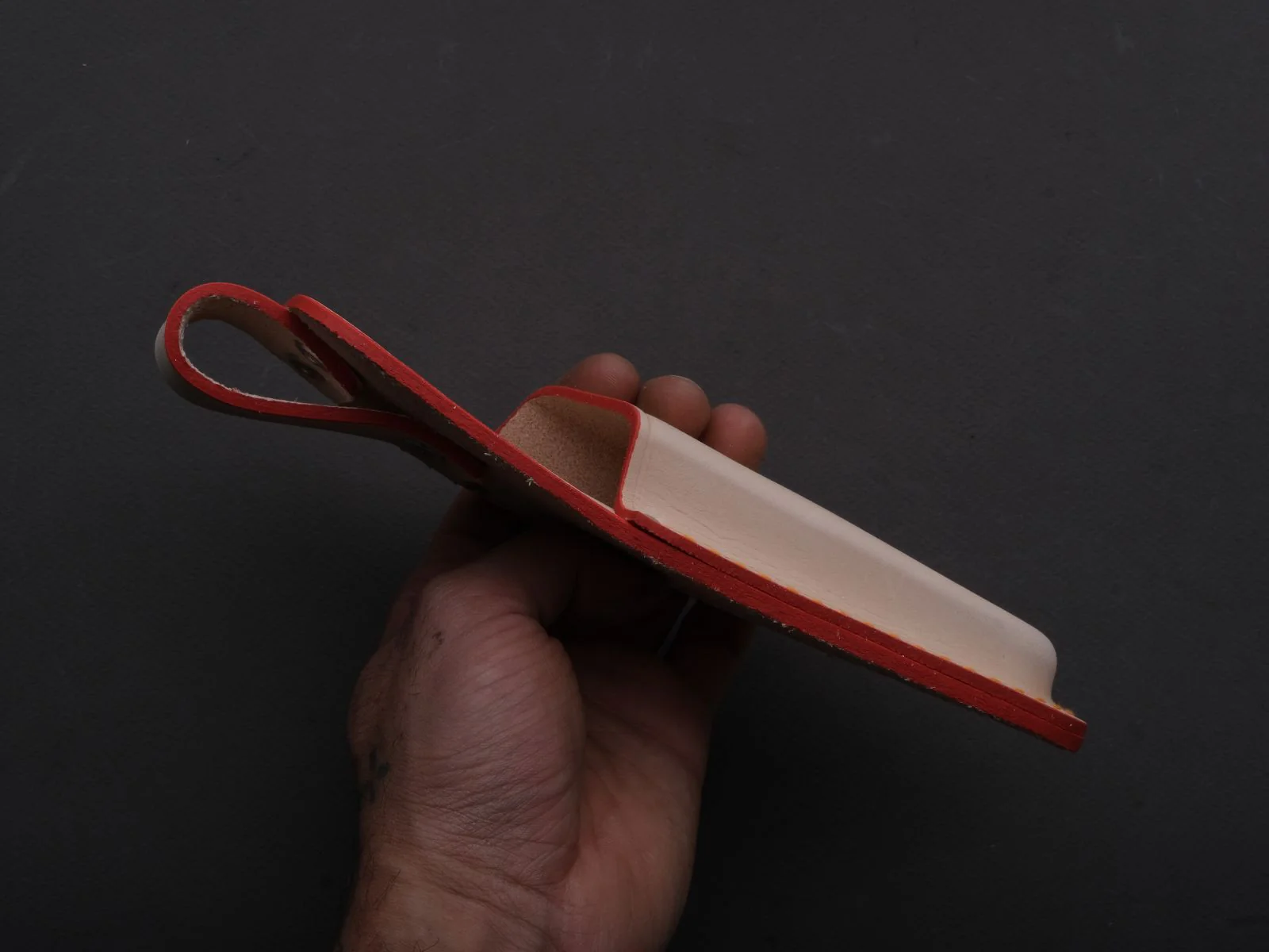 Okatsune - Sentei Pruning Shears Leather Sheath (#108) - Image 4