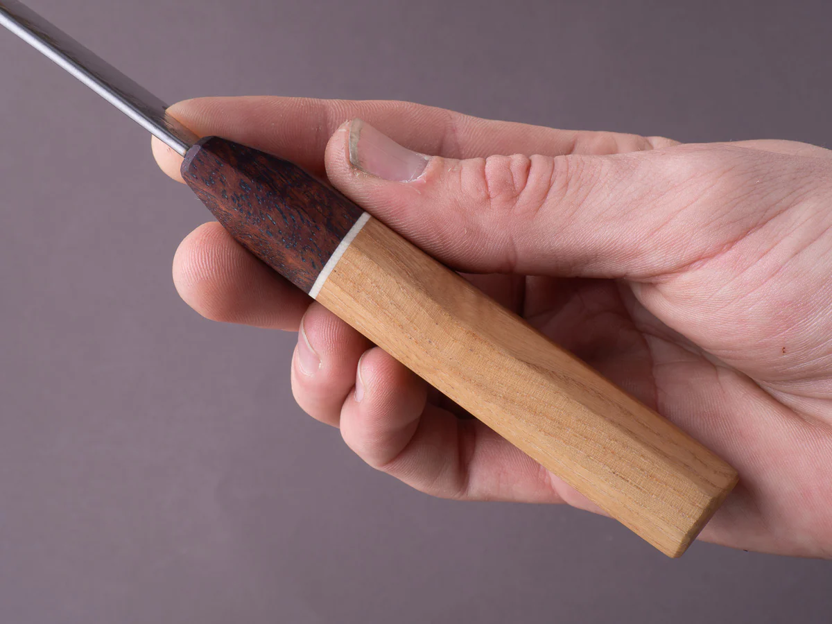 Pellegrino Cutlery - Mono-Steel - 52100 - 185mm Petty - Custom Maple Handle - Image 16
