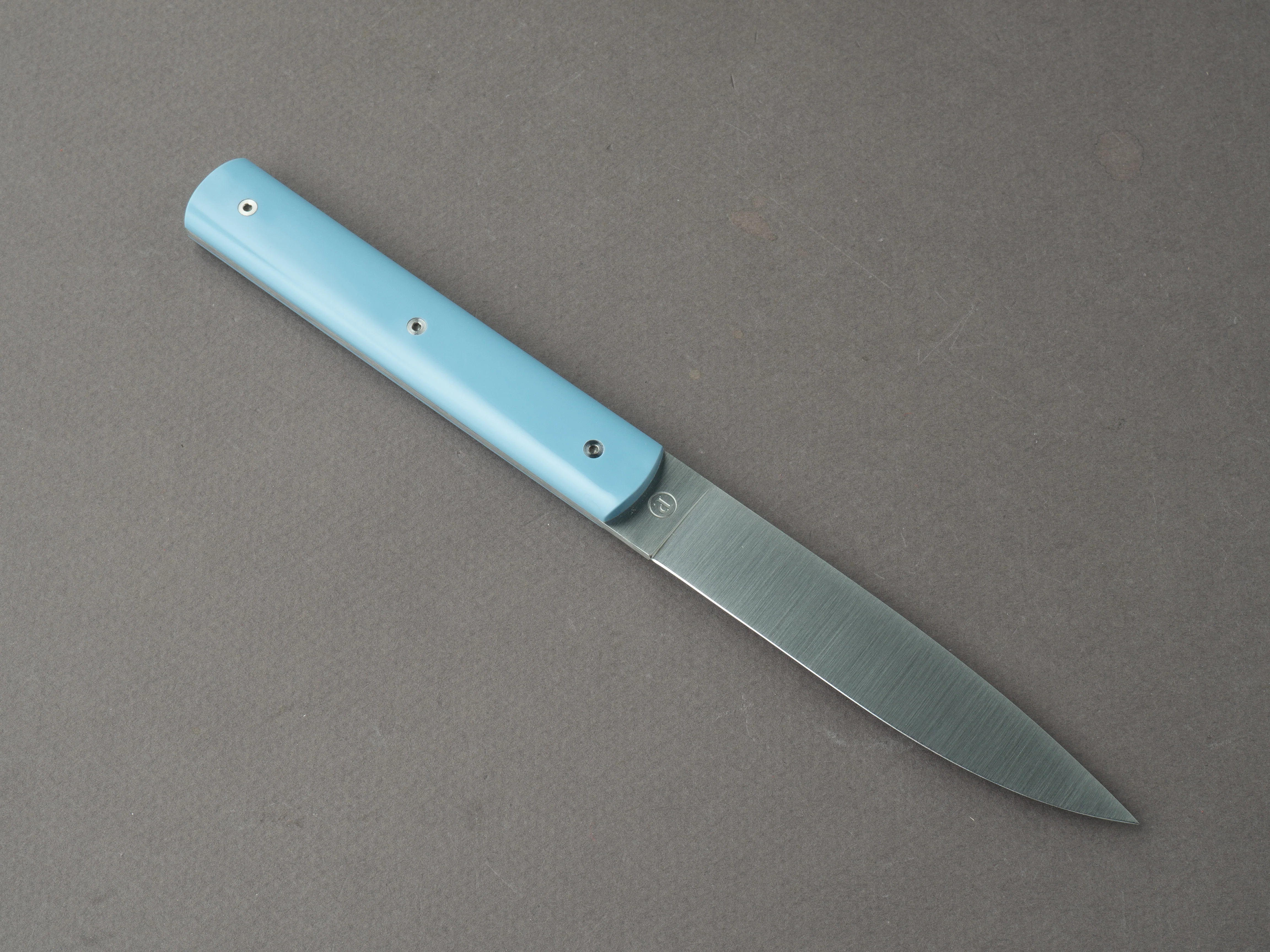Perceval - Steak Knives - 9.47 - Celadon Blue Handle - Set of 4 - Image 4