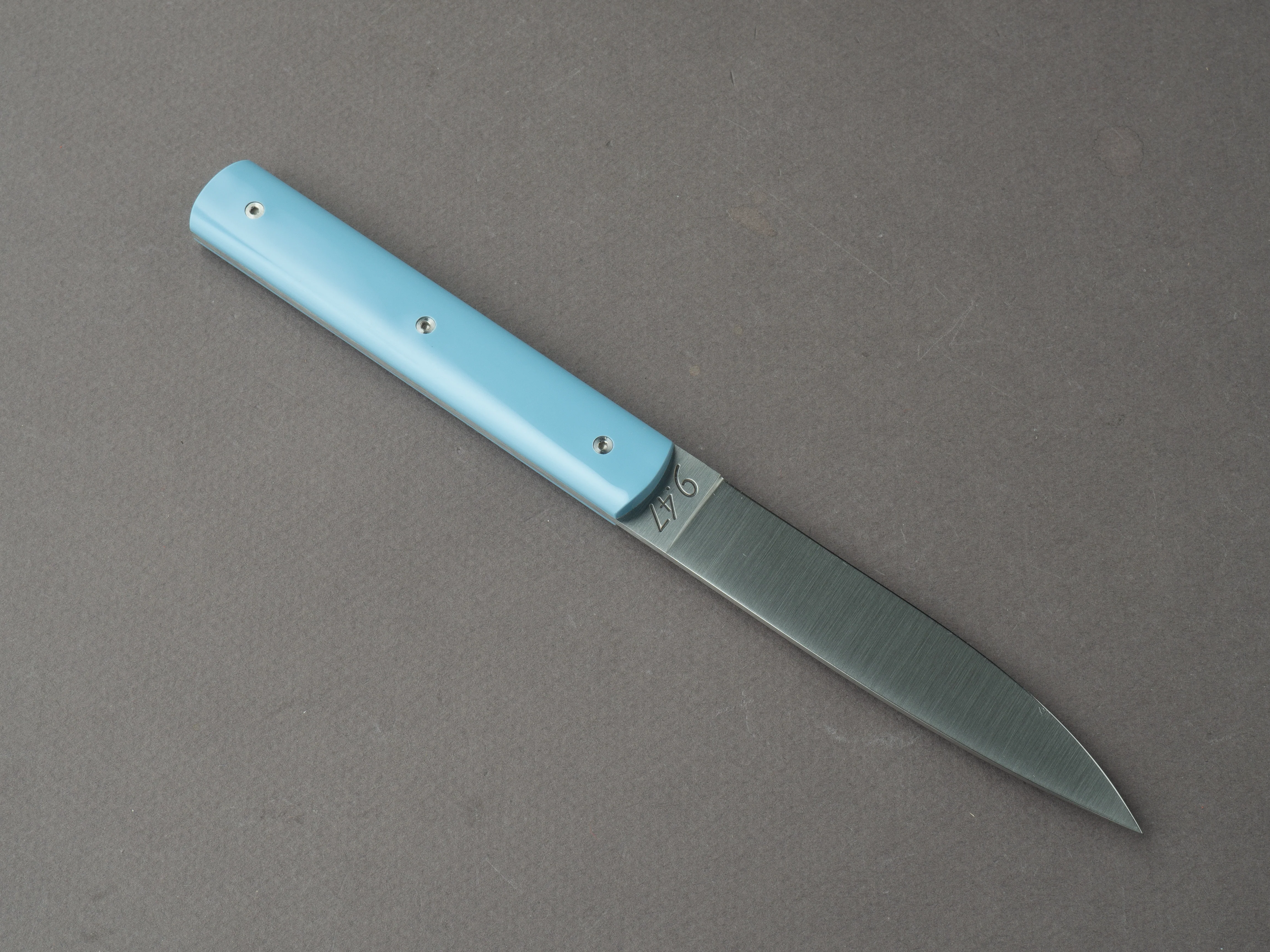 Perceval - Steak Knives - 9.47 - Celadon Blue Handle - Set of 4 - Image 5