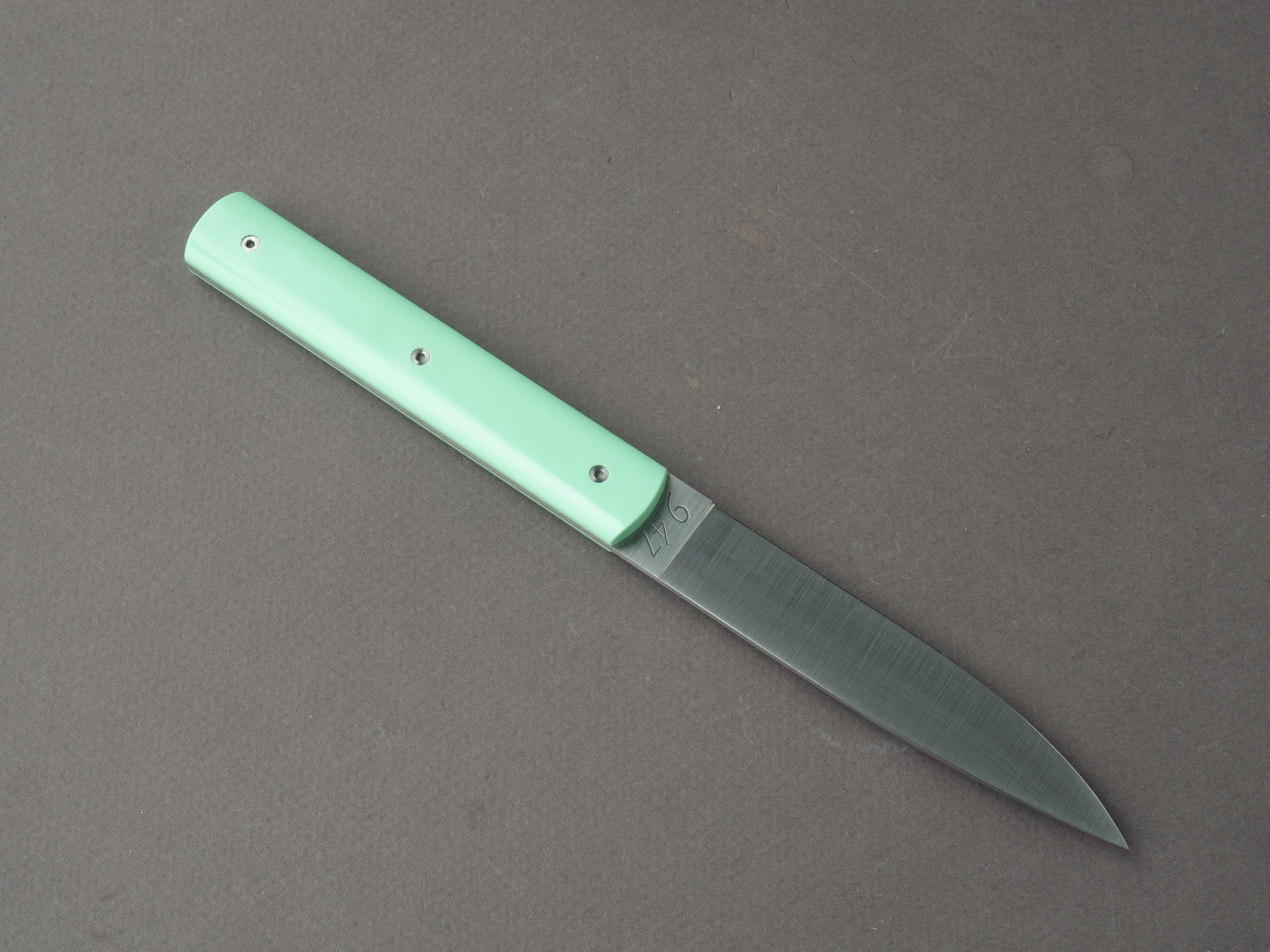 Perceval - Steak Knives - 9.47 - Pistachio Green Handle - Set of 4 - Image 5