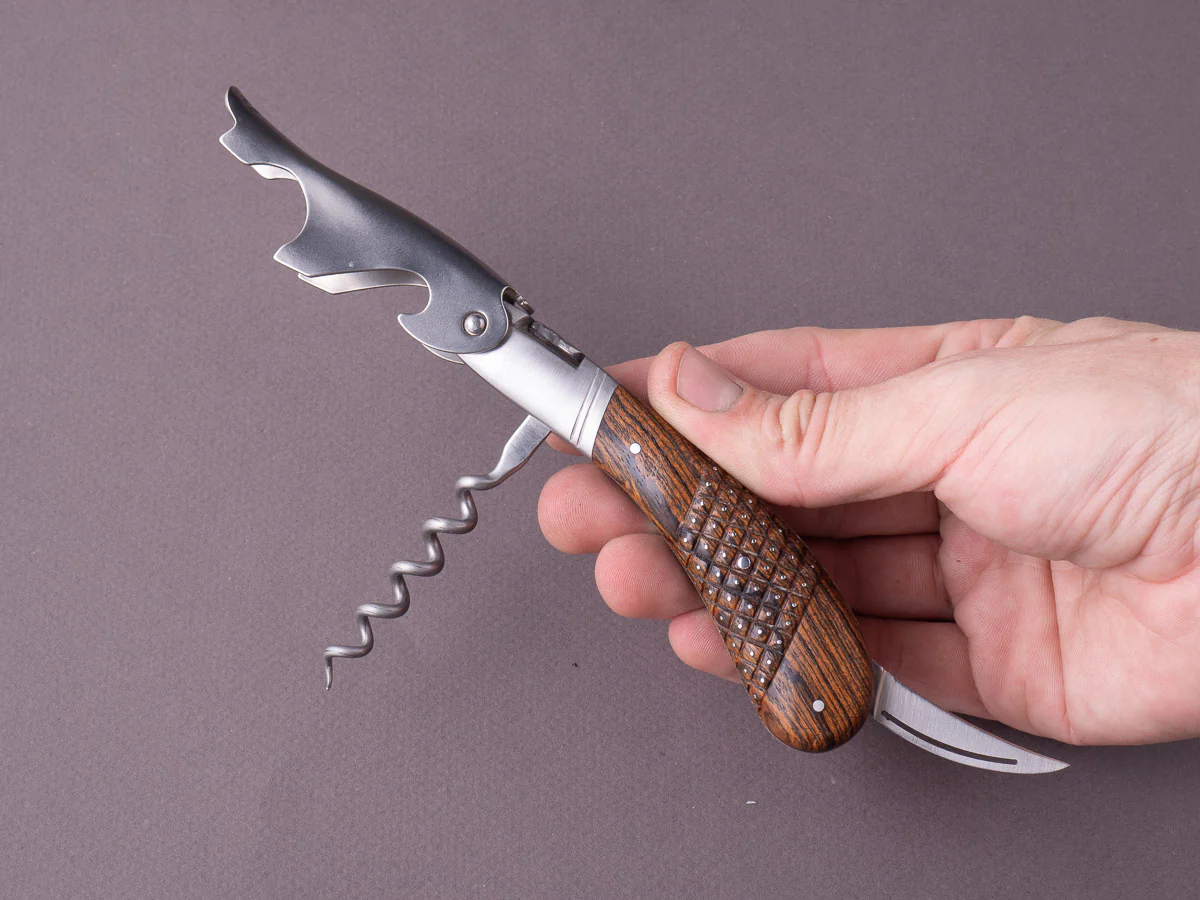 Fontenille Pataud - Sommelier/Wine Key - Laguiole Magnum - "Needled Bocote" - Image 5