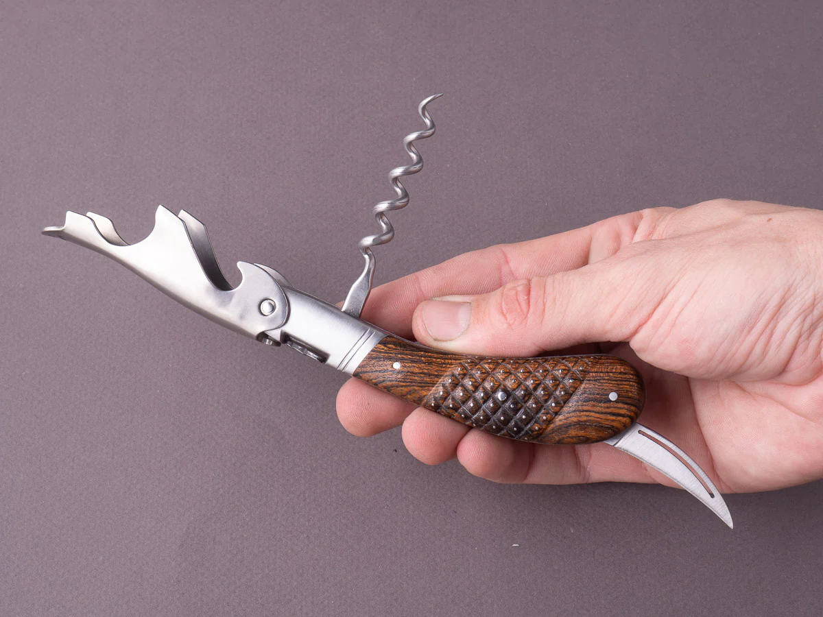 Fontenille Pataud - Sommelier/Wine Key - Laguiole Magnum - "Needled Bocote" - Image 6