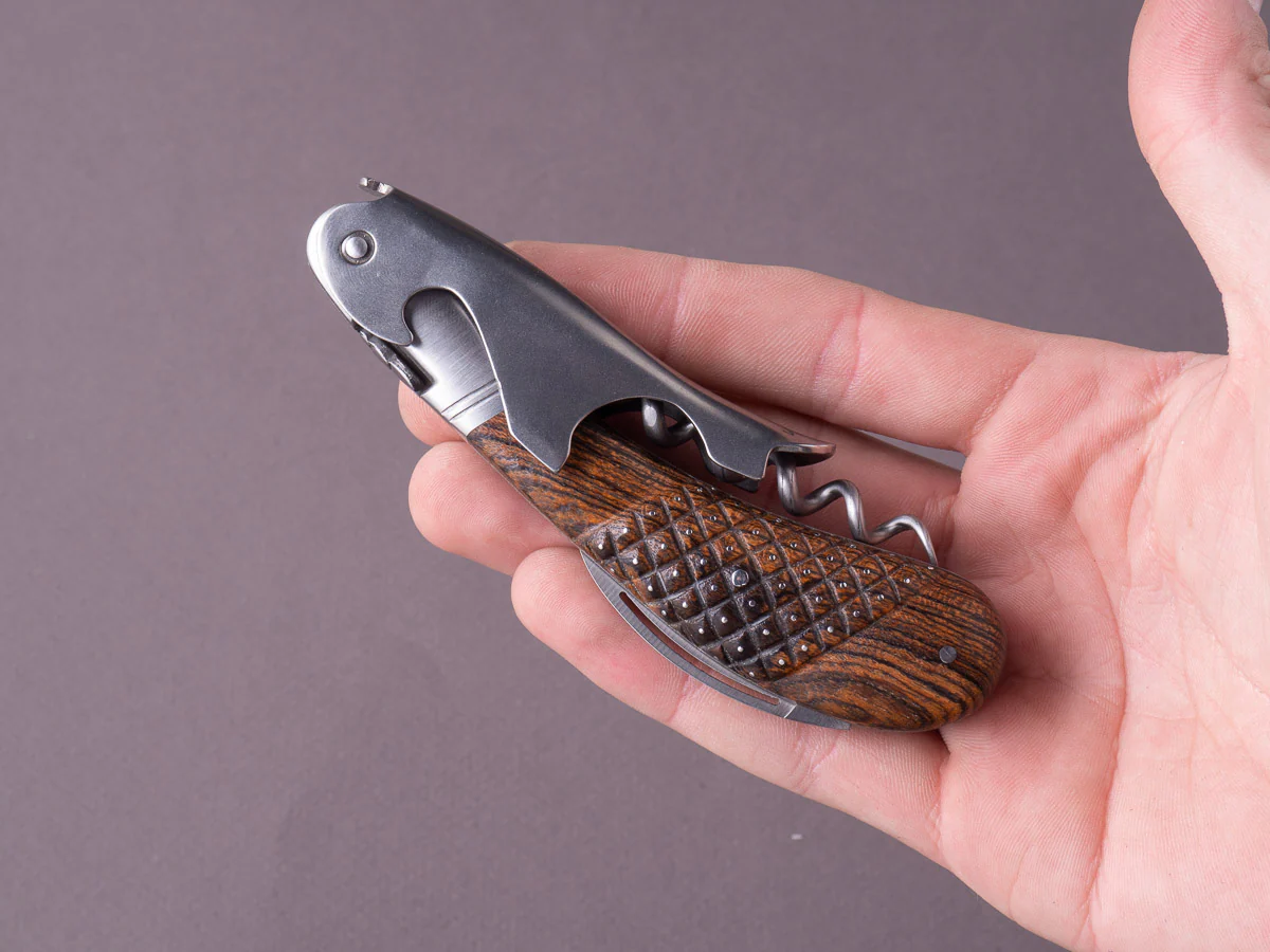 Fontenille Pataud - Sommelier/Wine Key - Laguiole Magnum - "Needled Bocote" - Image 7