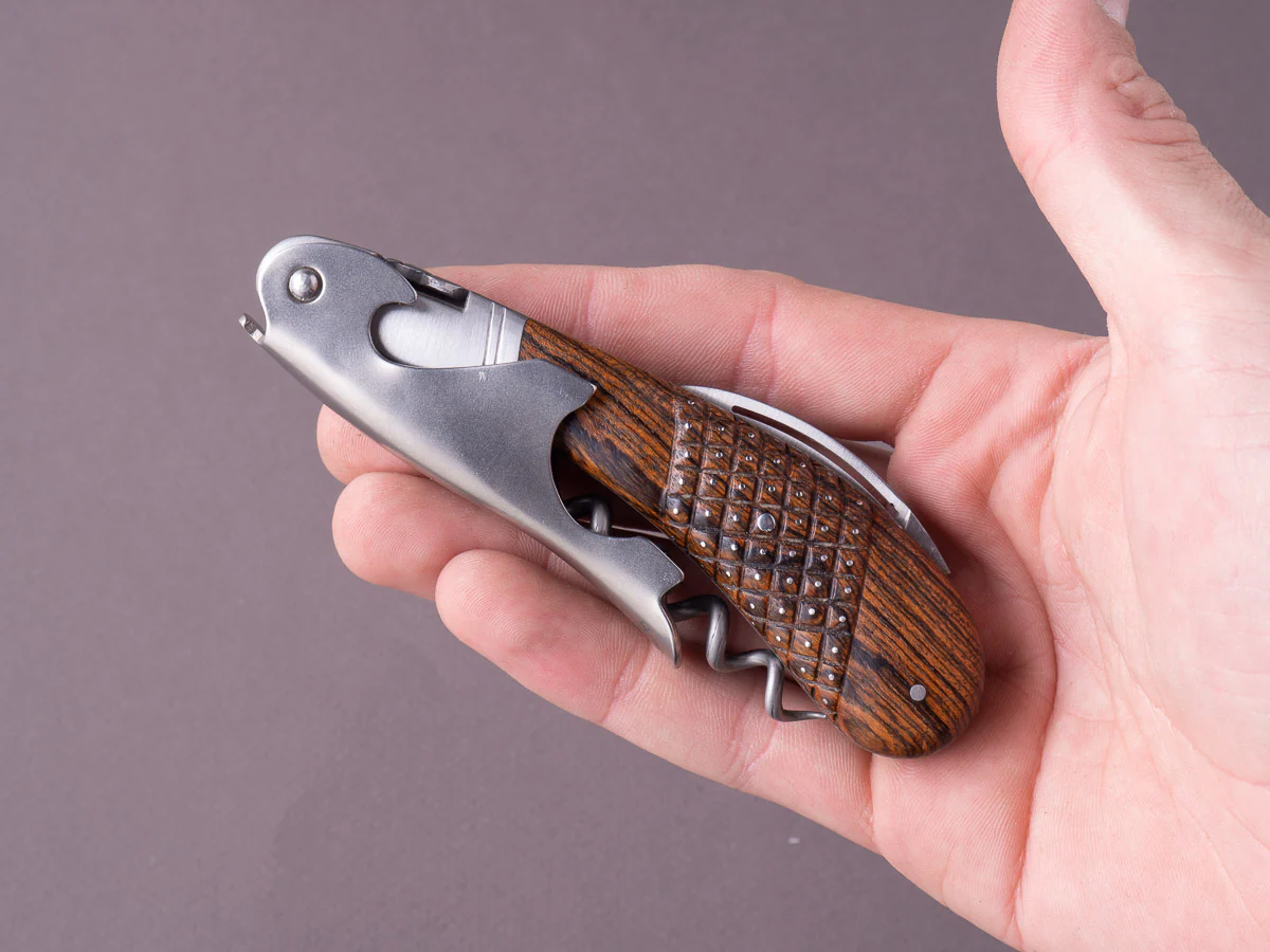 Fontenille Pataud - Sommelier/Wine Key - Laguiole Magnum - "Needled Bocote" - Image 8