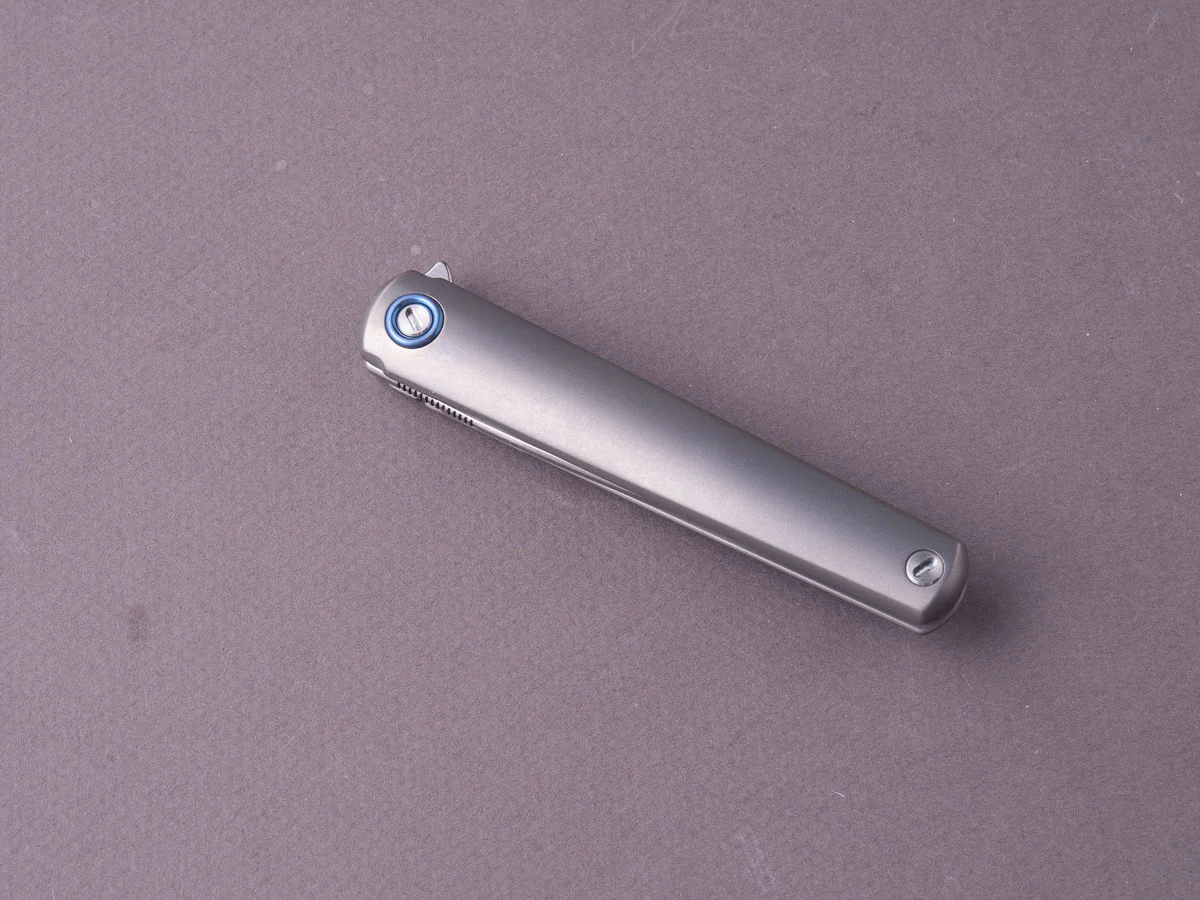 MKM - Folding Knife - Flame - Frame Lock - M390 - 70mm - Full Titanium - Image 2