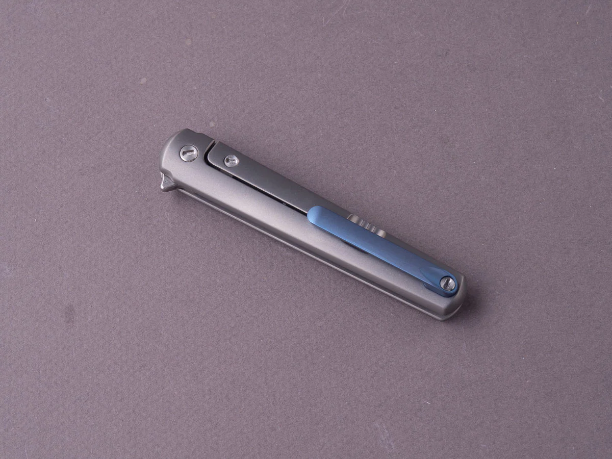 MKM - Folding Knife - Flame - Frame Lock - M390 - 70mm - Full Titanium - Image 4