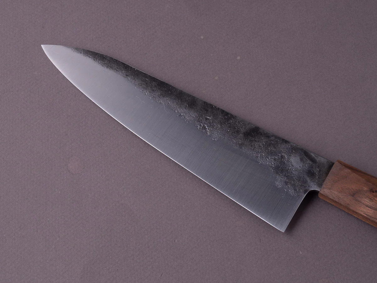 Soma - Standard Chef's Set - 80CRV2 Carbon - Kurouchi - 190mm Gyuto - Walnut Handle - Image 3