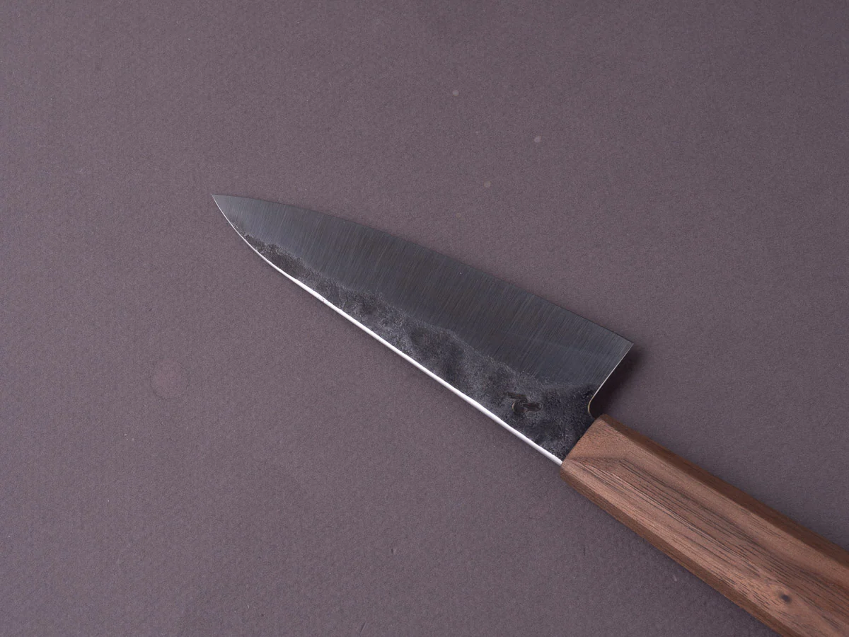 Soma - Standard Chef's Set - 80CRV2 Carbon - Kurouchi - 120mm Petty - Walnut Handle - Image 3