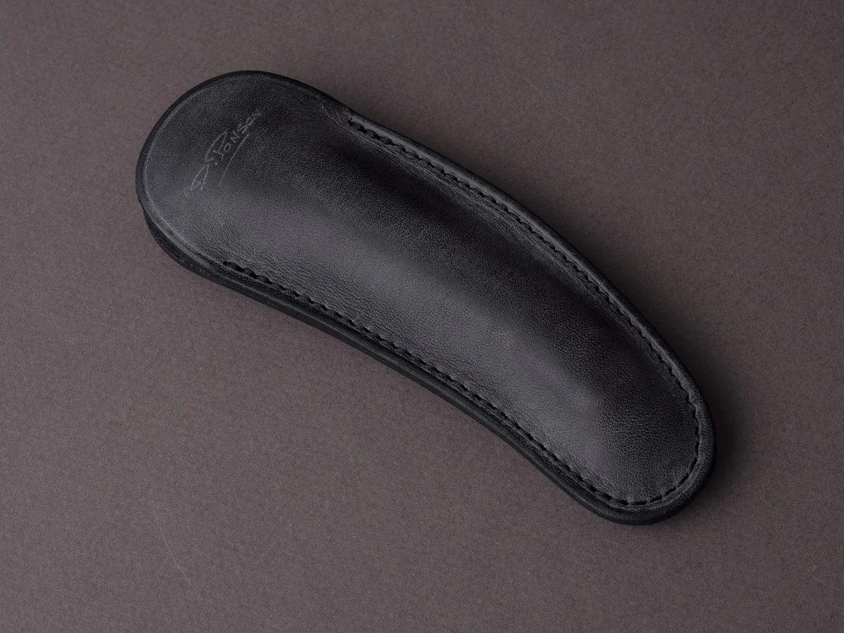 D. Ponson - Le Chignore - Folding Knife - Black Buffalo Bark - Image 10