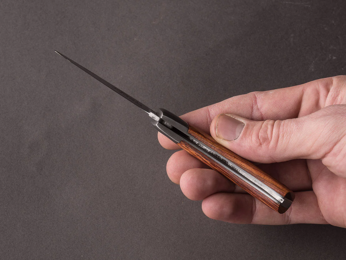 R. Chazeau - Le Thiers - 9cm Folding Knife - Spring Lock - Rosewood Handle - Image 2