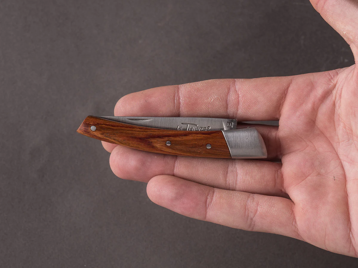 R. Chazeau - Le Thiers - 9cm Folding Knife - Spring Lock - Rosewood Handle - Image 3