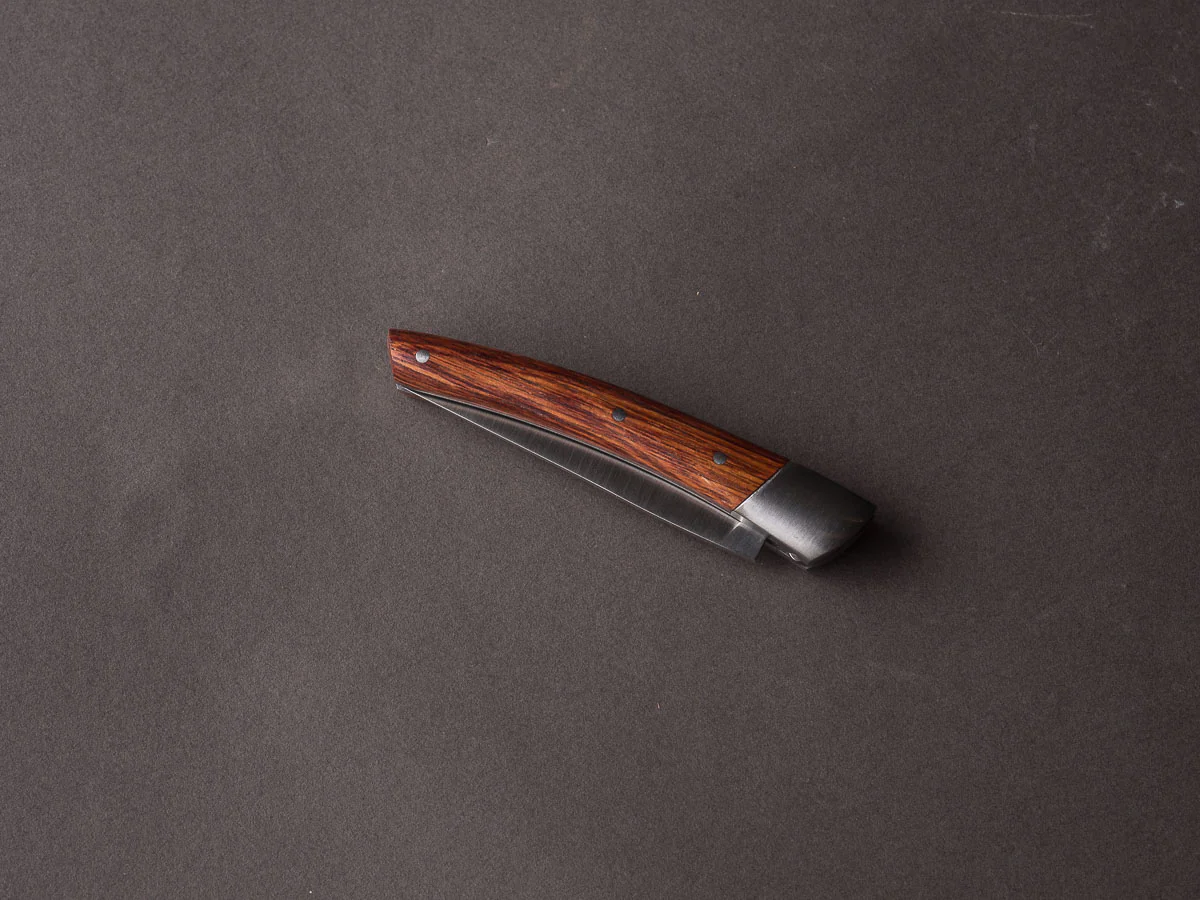 R. Chazeau - Le Thiers - 9cm Folding Knife - Spring Lock - Rosewood Handle - Image 5