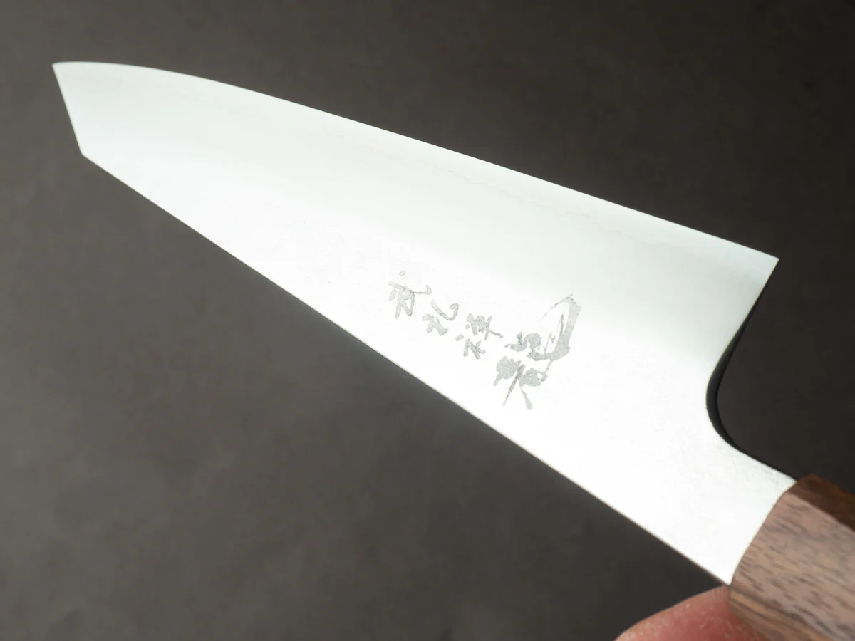 RYUSEN - BLAZEN RYU WA - SG2 Nashiji - 240mm Kiritsuke Gyuto - Walnut Handle - Image 11