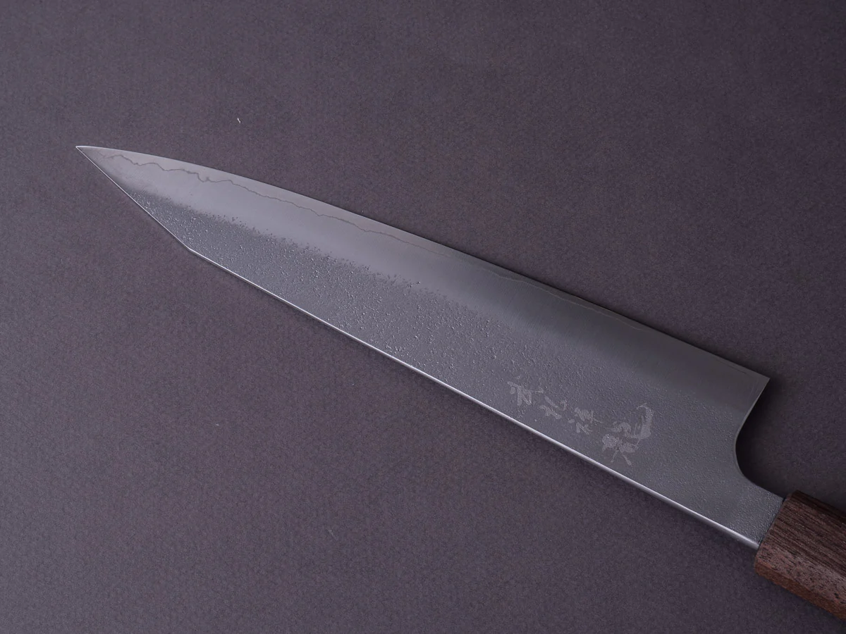 RYUSEN - BLAZEN RYU WA - SG2 Nashiji - 210mm Kiritsuke Gyuto - Walnut Handle - Image 4