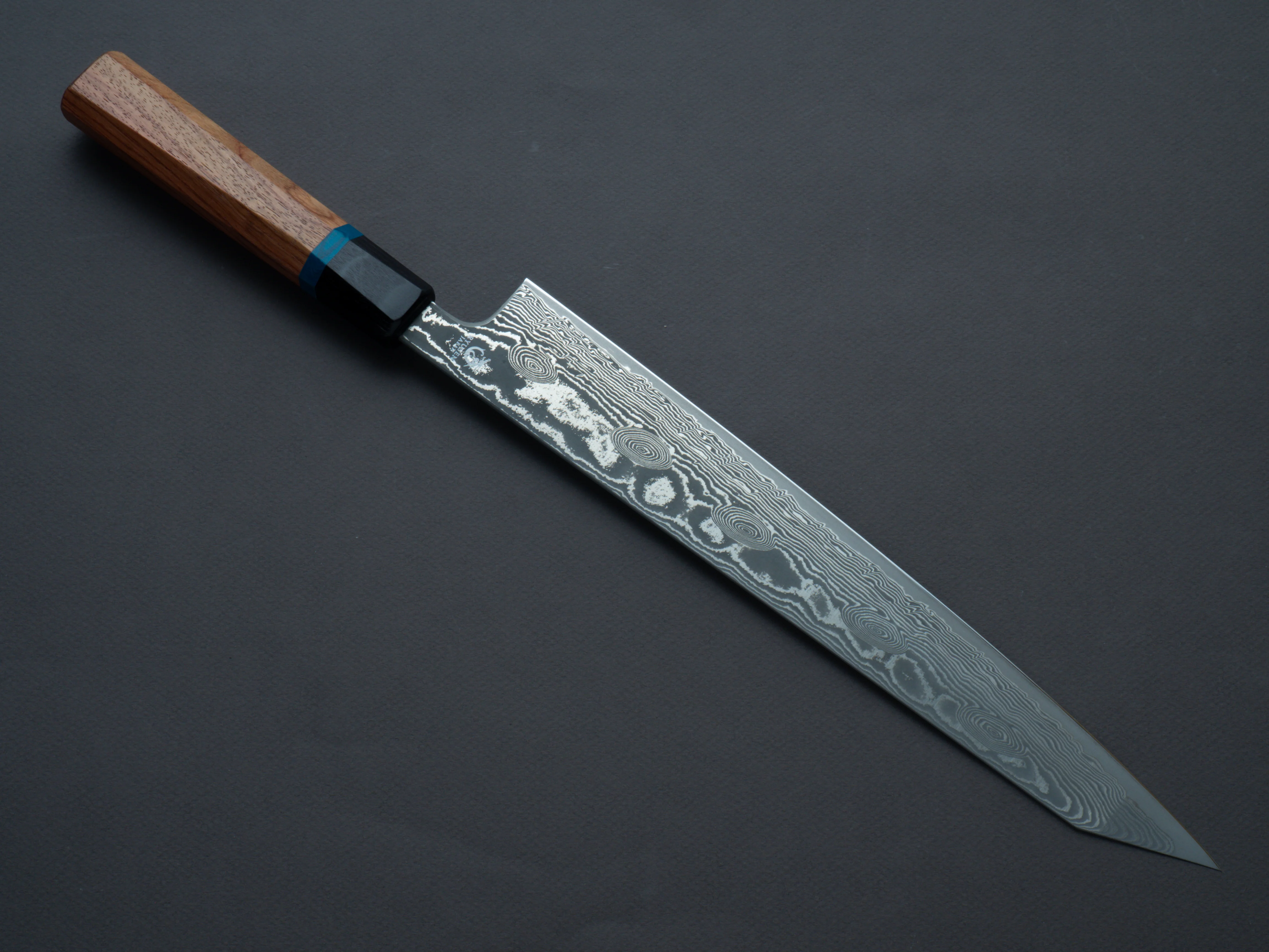 RYUSEN - BONTEN UNRYU KAI - VG10 Damascus - Kiritsuke Sujihiki - 270mm - Quince Handle - Image 2