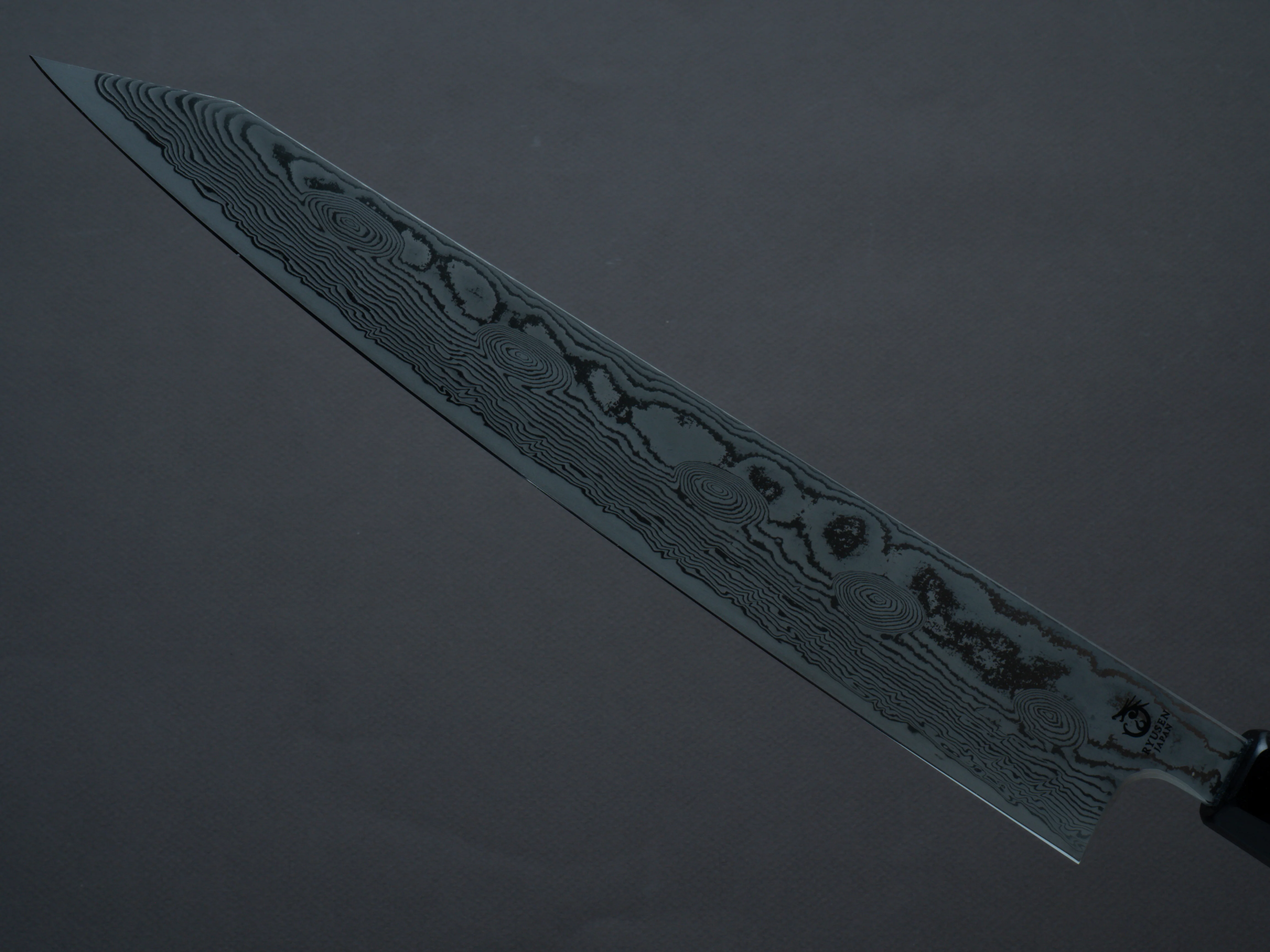 RYUSEN - BONTEN UNRYU KAI - VG10 Damascus - Kiritsuke Sujihiki - 270mm - Quince Handle - Image 3