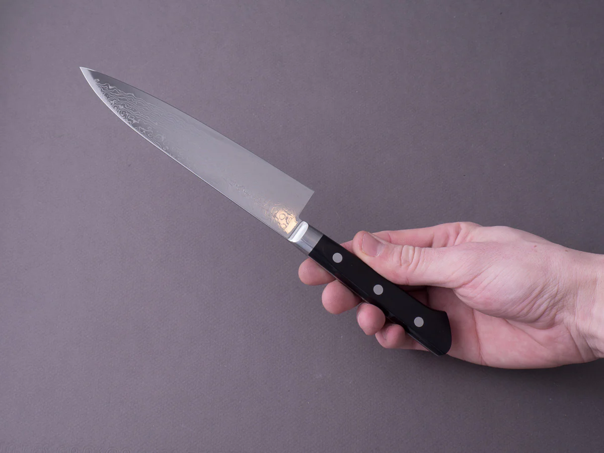 RYUSEN - BONTEN UNRYU - VG10 Damascus - 150mm Petty - Western Handle - Image 6