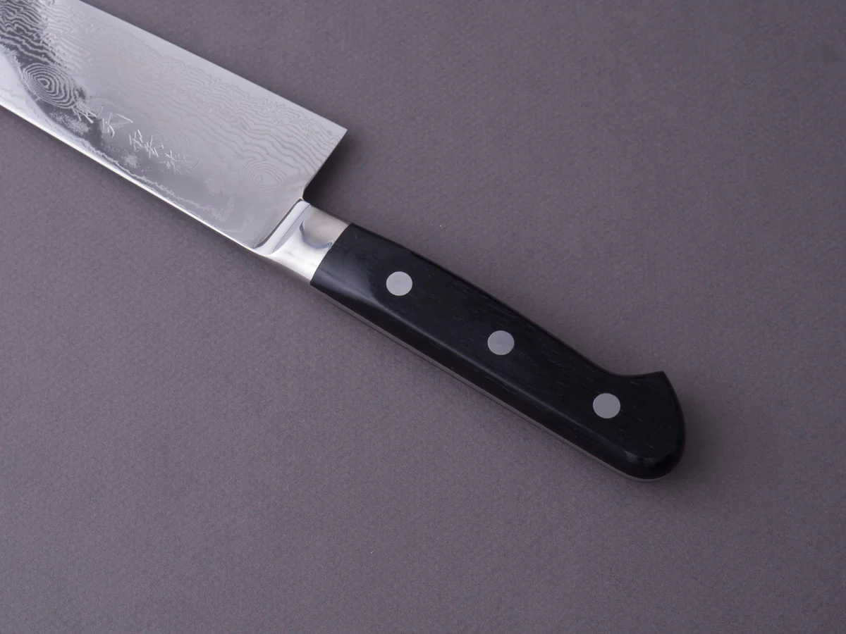 RYUSEN - BONTEN UNRYU - VG10 Damascus - 210mm Gyuto - Western Handle - Image 3