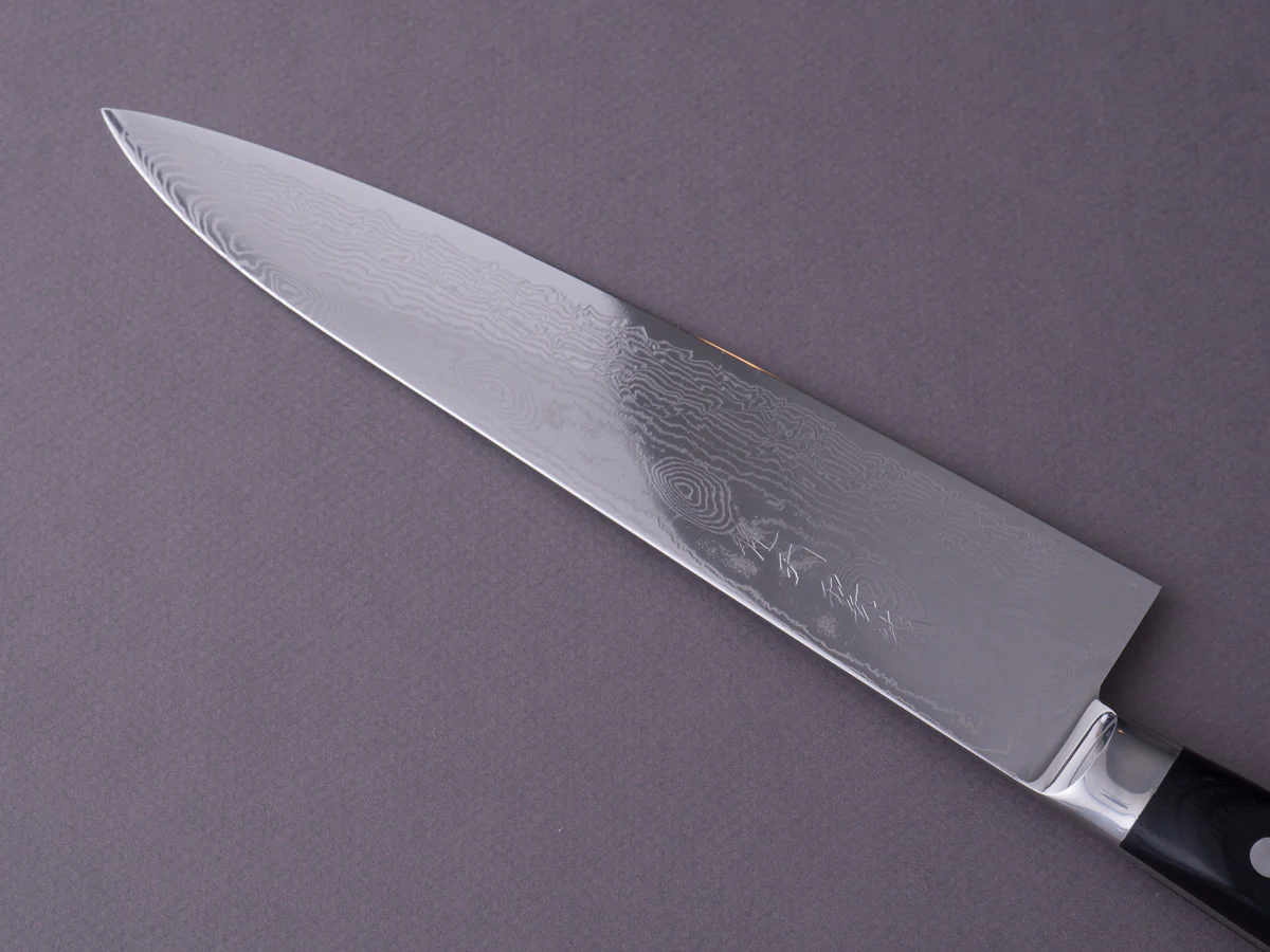 RYUSEN - BONTEN UNRYU - VG10 Damascus - 210mm Gyuto - Western Handle - Image 9