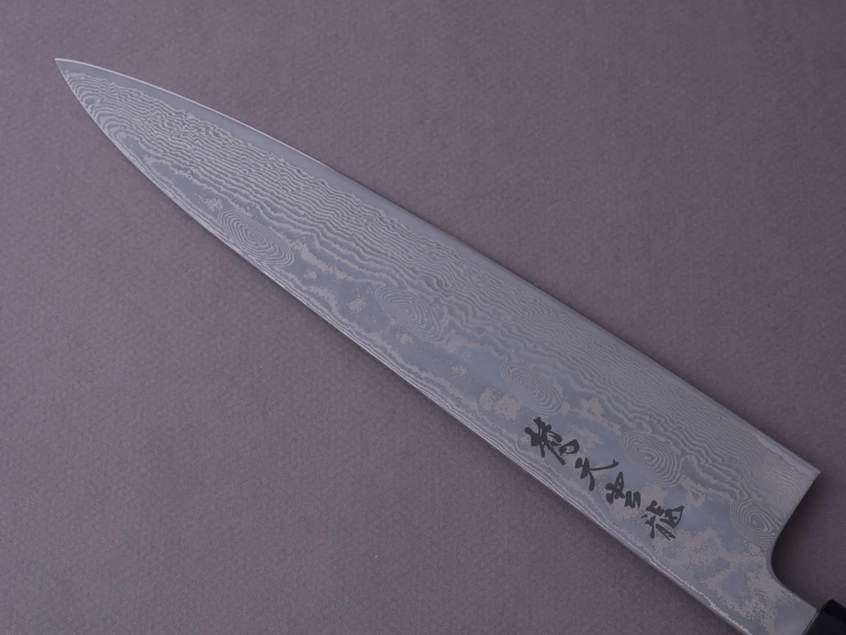 RYUSEN - BONTEN UNRYU WA - VG10 Damascus - 240mm Gyuto - Wenge Handle - Image 3