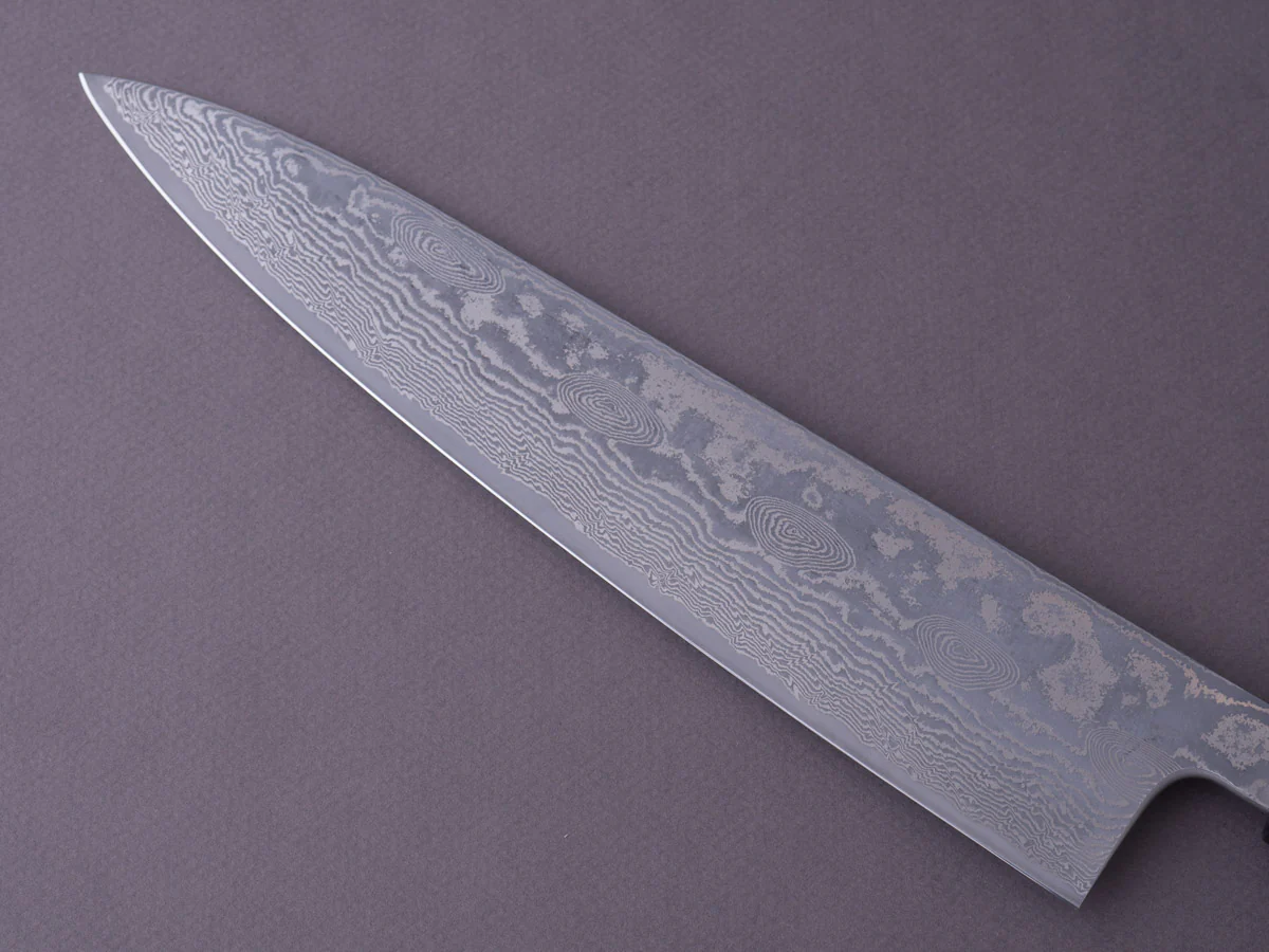 RYUSEN - BONTEN UNRYU WA - VG10 Damascus - 240mm Gyuto - Wenge Handle - Image 4