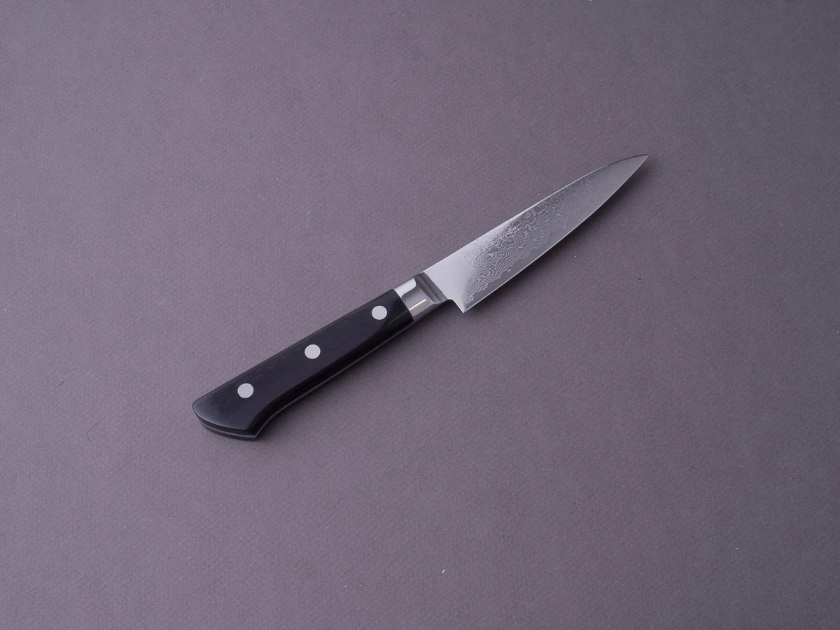 RYUSEN - BONTEN UNRYU - VG10 Damascus - 105mm Paring Knife - Western Handle