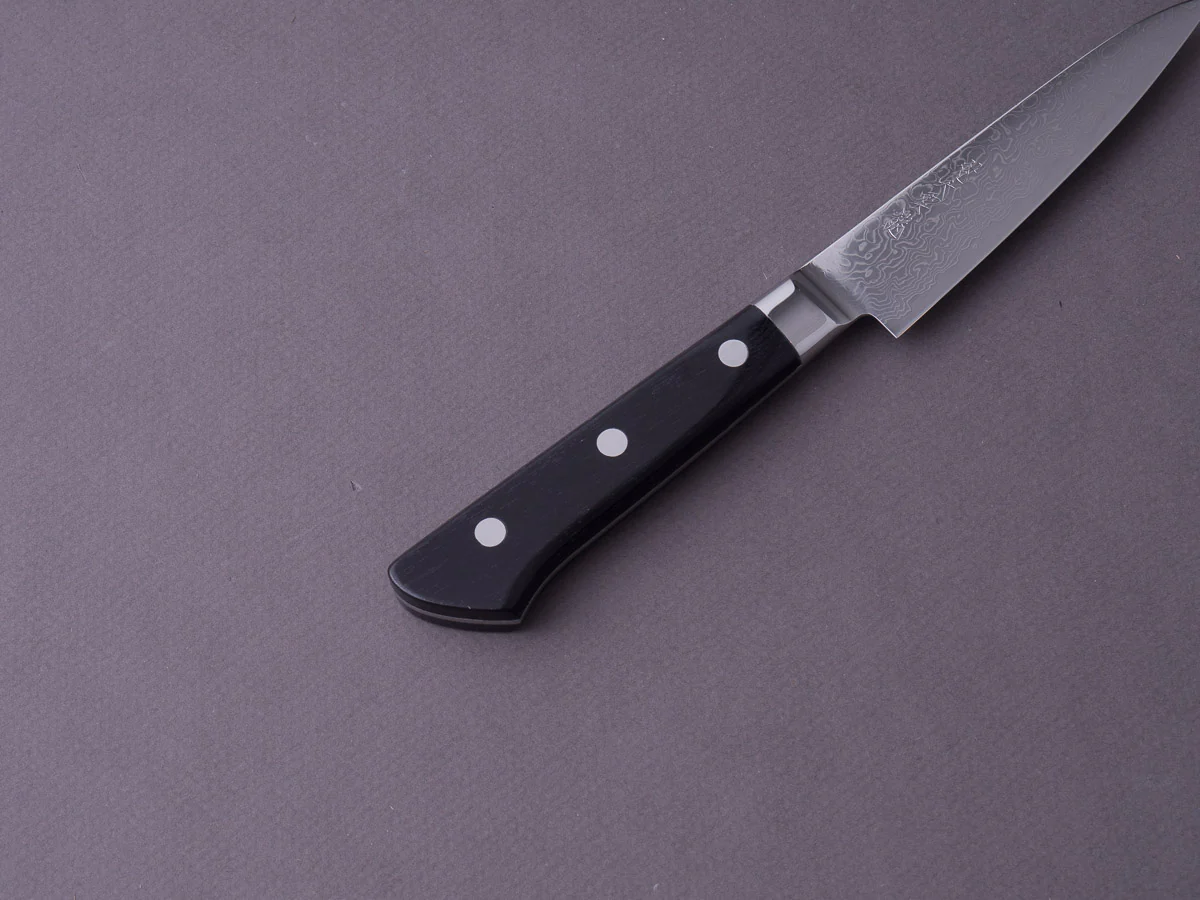 RYUSEN - BONTEN UNRYU - VG10 Damascus - 105mm Paring Knife - Western Handle - Image 10