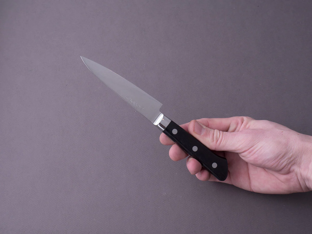 RYUSEN - BONTEN UNRYU - VG10 Damascus - 105mm Paring Knife - Western Handle - Image 3