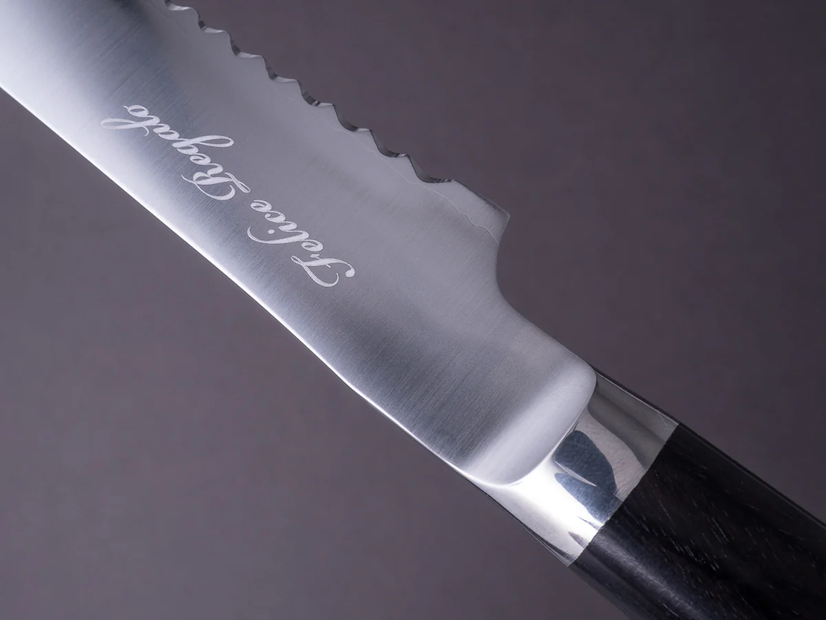 RYUSEN - FELICE REGALO - 210mm Bread Knife - Western Handle - Image 11