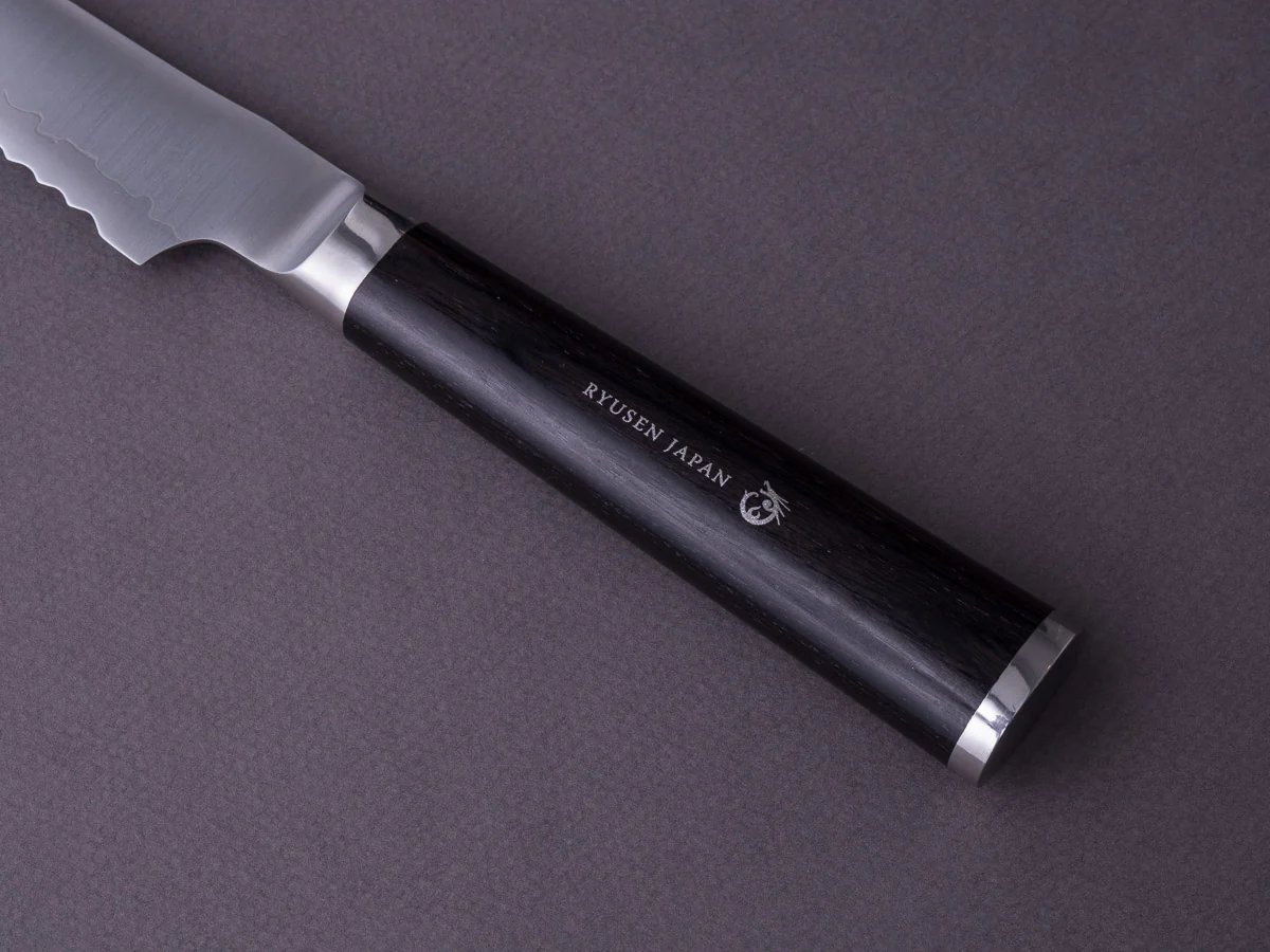 RYUSEN - FELICE REGALO - 210mm Bread Knife - Western Handle - Image 5