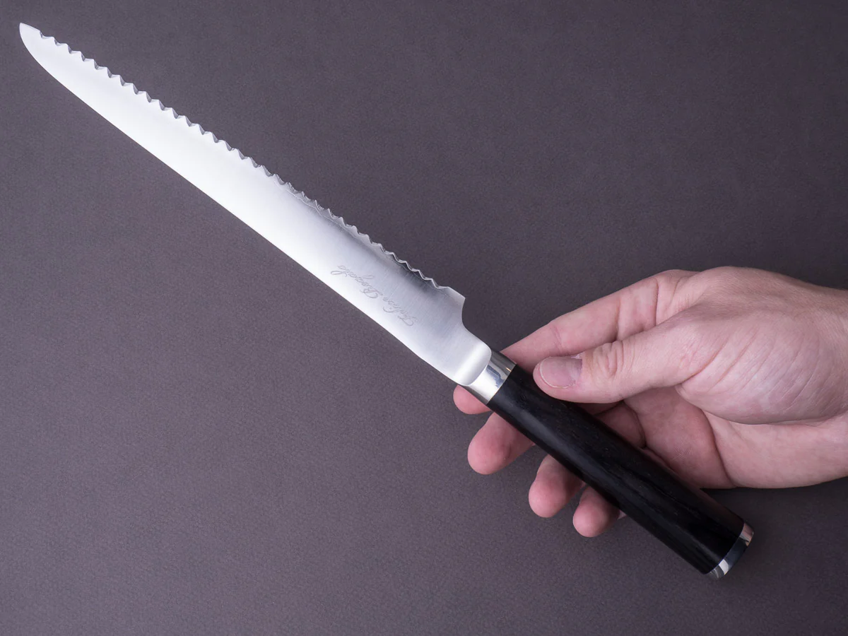 RYUSEN - FELICE REGALO - 210mm Bread Knife - Western Handle - Image 7