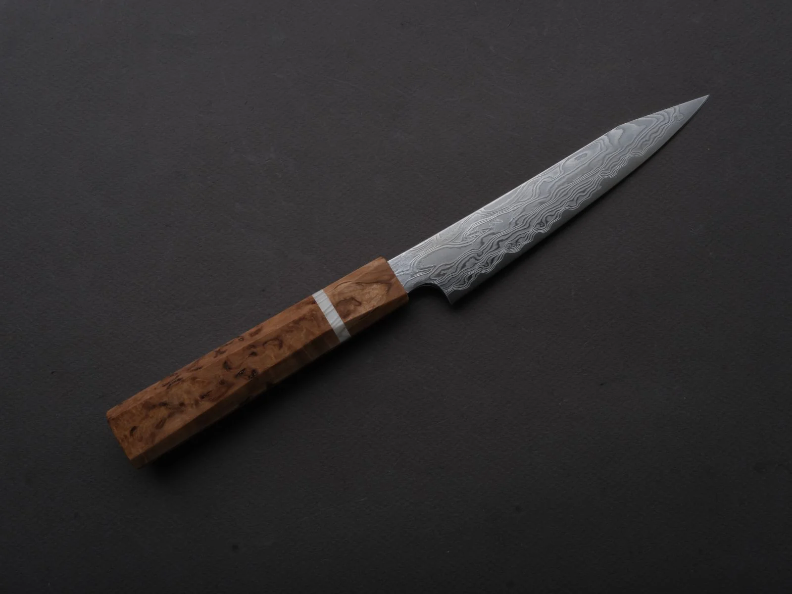Ryusen - FUKAKURYU KAI - ATS314 - Damascus - Kiritsuke Petty - 135mm - Birch Handle