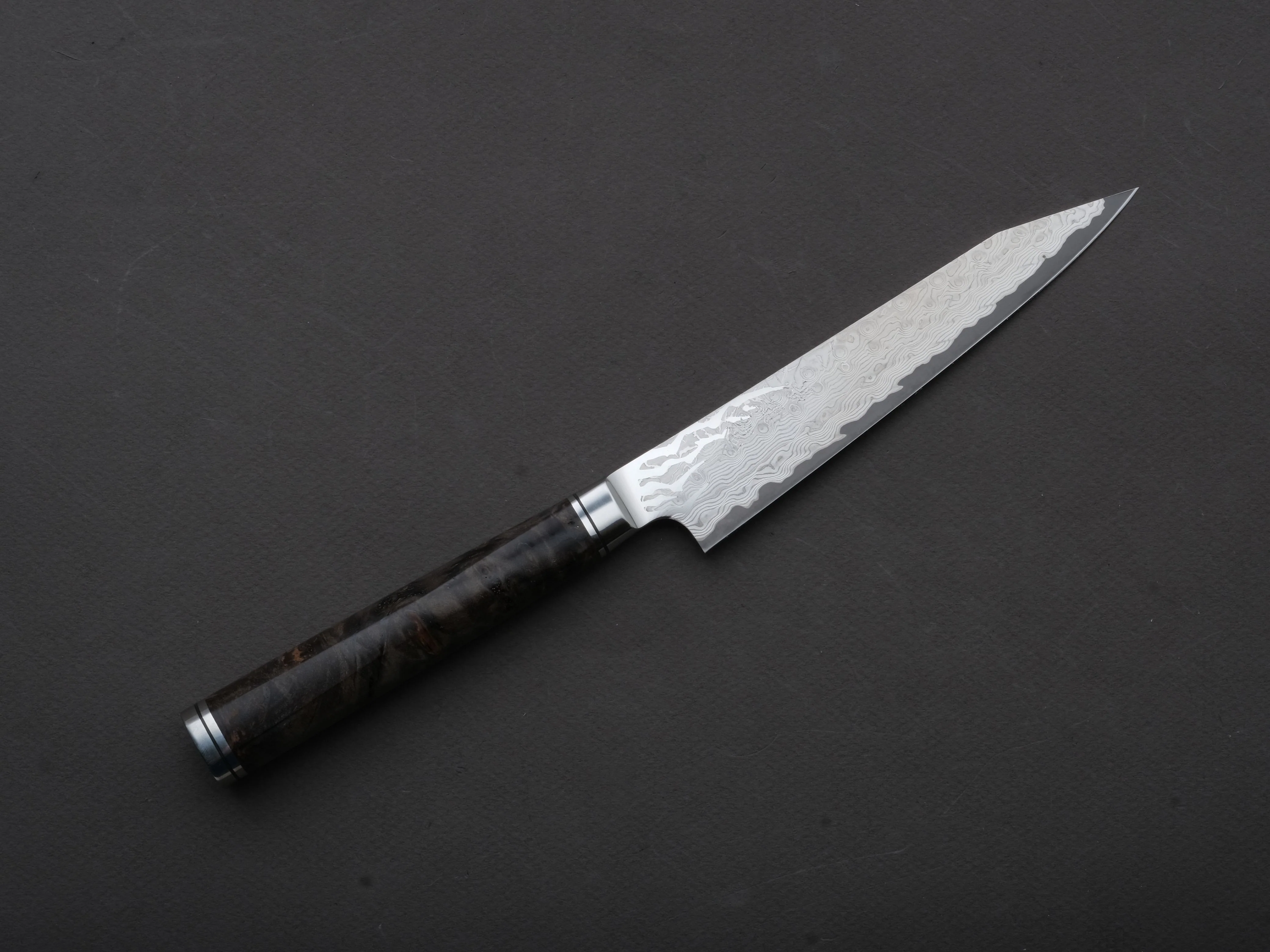Ryusen - OUKOKURYU MT - SG2 - Damascus - Petty - 135mm - Poplar Hybrid Handle