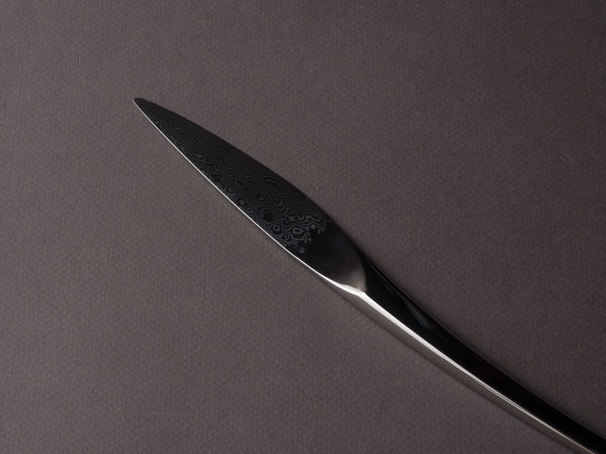 Ryusen - Graceline - Single Bevel Steak Knife - Damascus Table Knife - Single Bevel - SK08 - Image 3