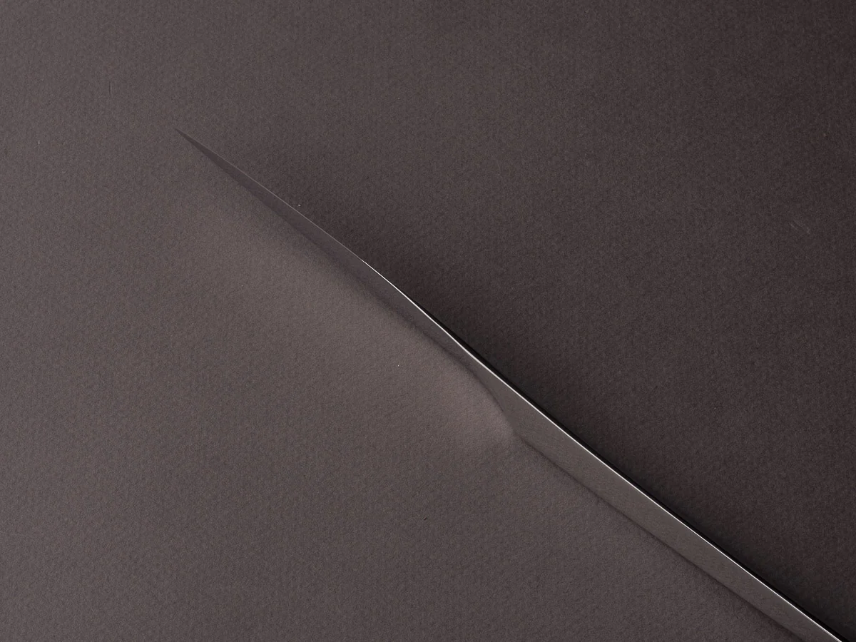 Ryusen - Graceline - Single Bevel Steak Knife - Damascus Table Knife - Single Bevel - SK08 - Image 4